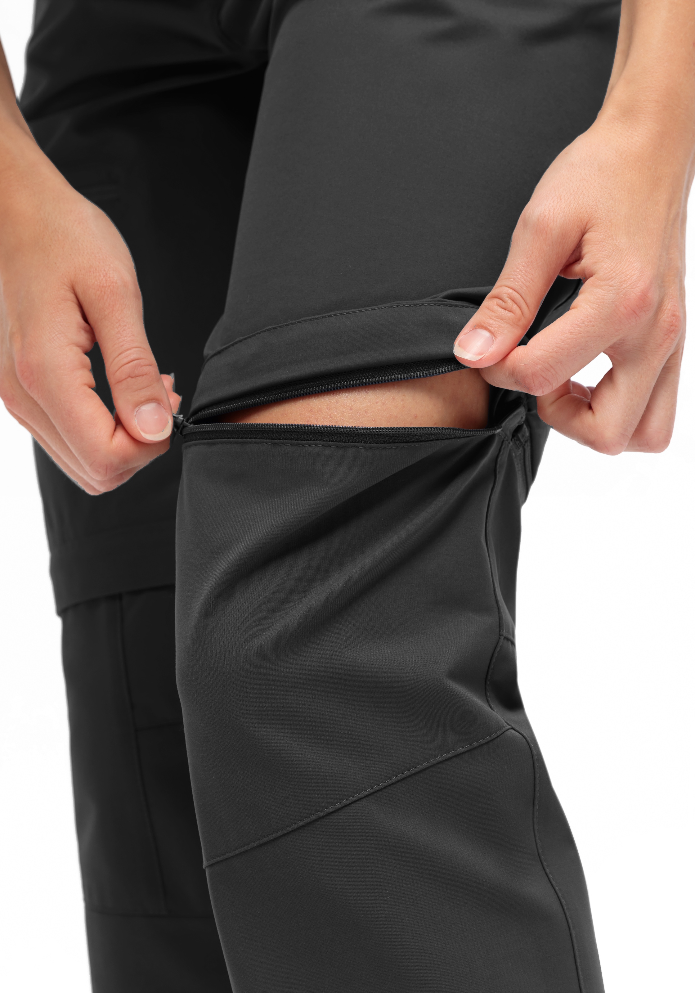Maier Sports Outdoorhose »Nata Zip Loop«  Damen Wanderhose, Zip-Off Funktionshose, 3 Taschen, Regular Fit