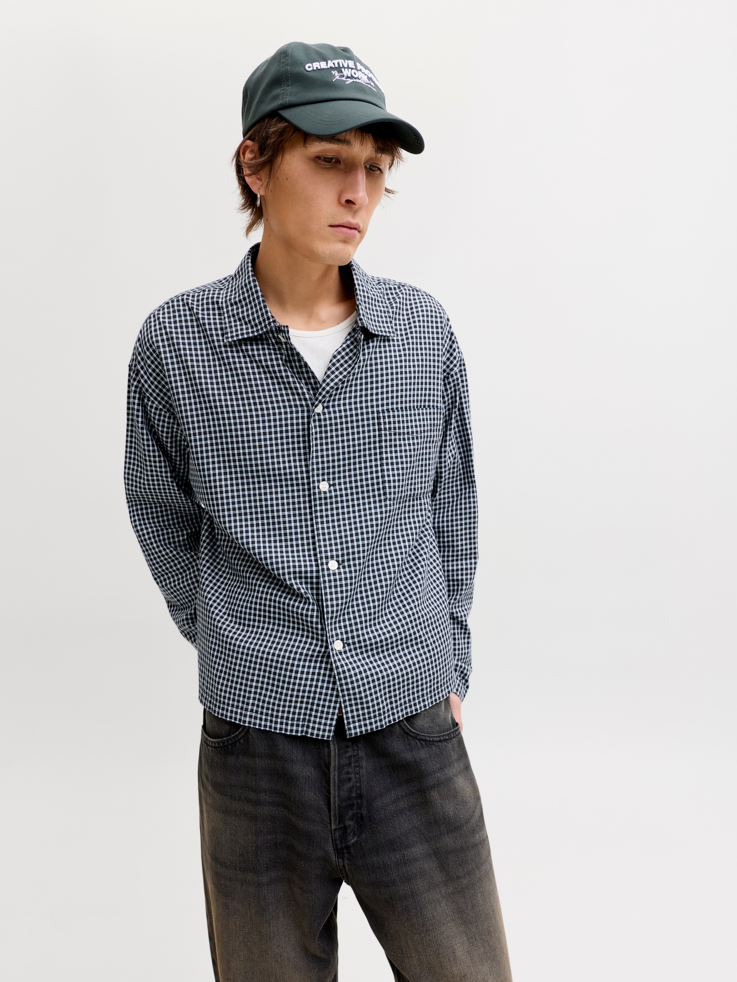Jack & Jones Langarmhemd »JORAUSTIN CLEAN CHECK SHIRT LS SN«