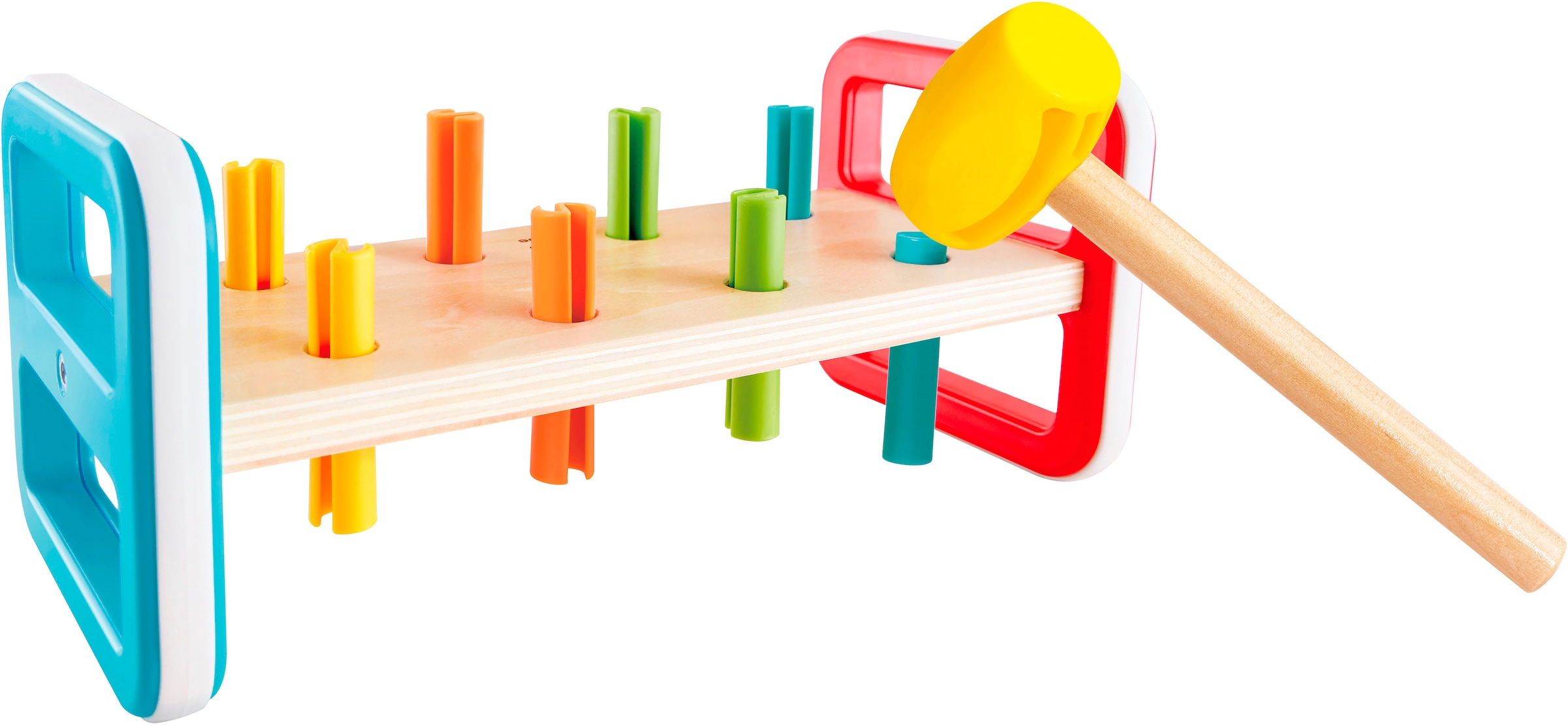 Hape Klopfbank »Regenbogen-Klopfbank«
