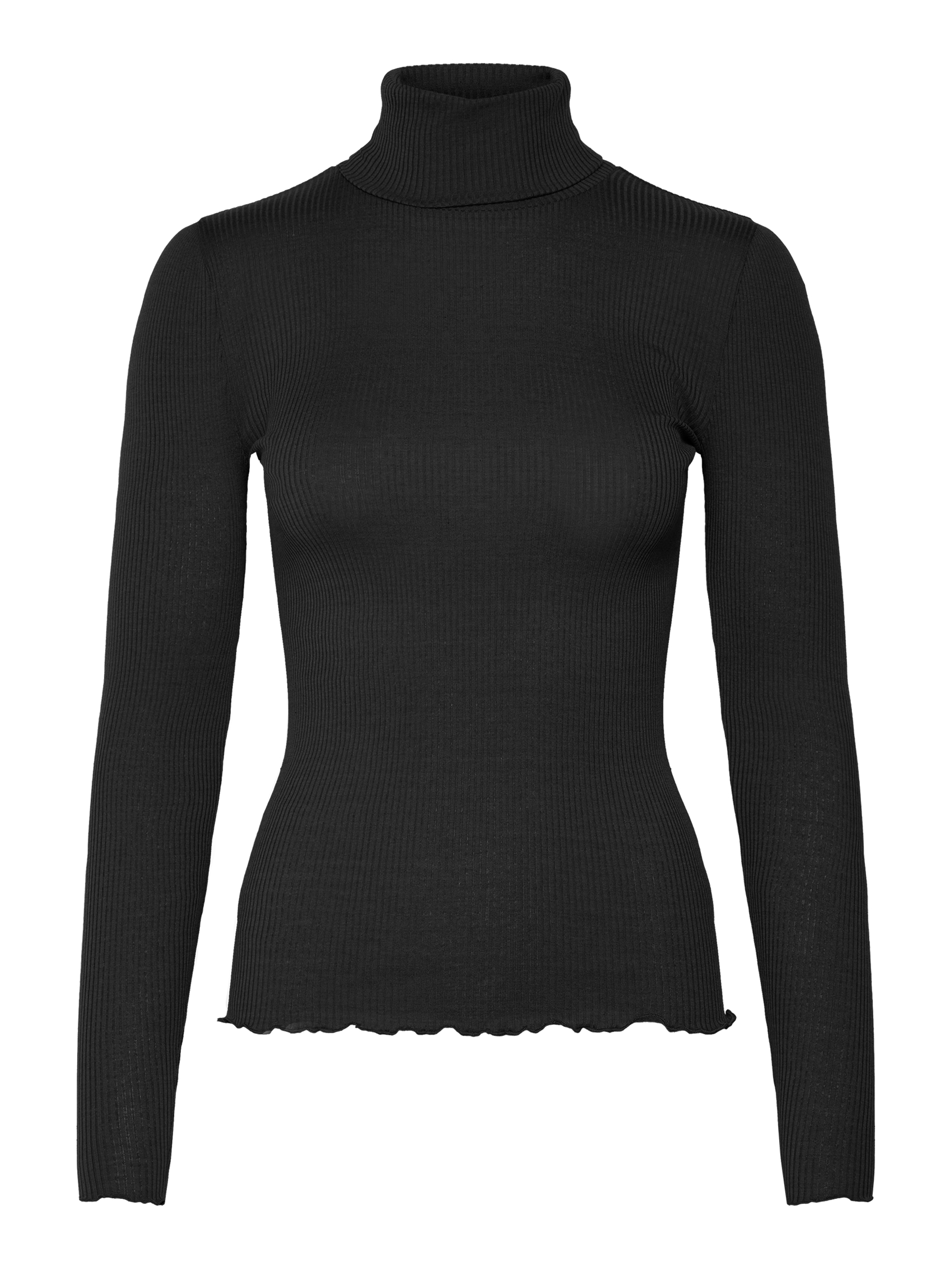 rosemunde Rollkragenshirt »Beatha silk shirt« Langarm Rolli, bequem, feminin, weich, Seide-/Baumwollmischung