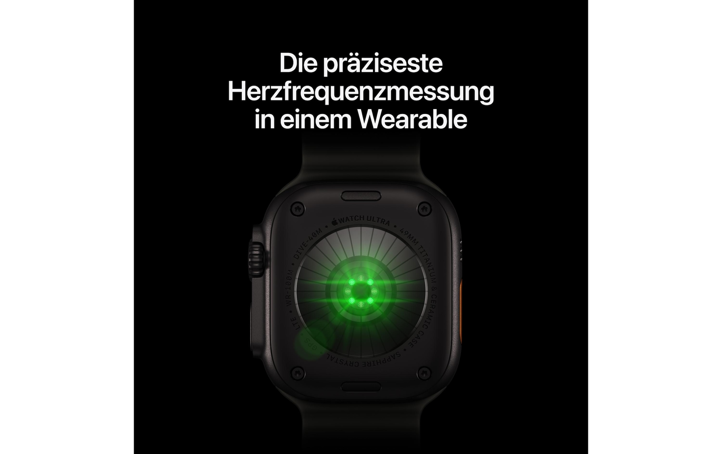 Apple Smartwatch »Apple Watch Ultra 4 Nature Titan Milanese Loop M«
