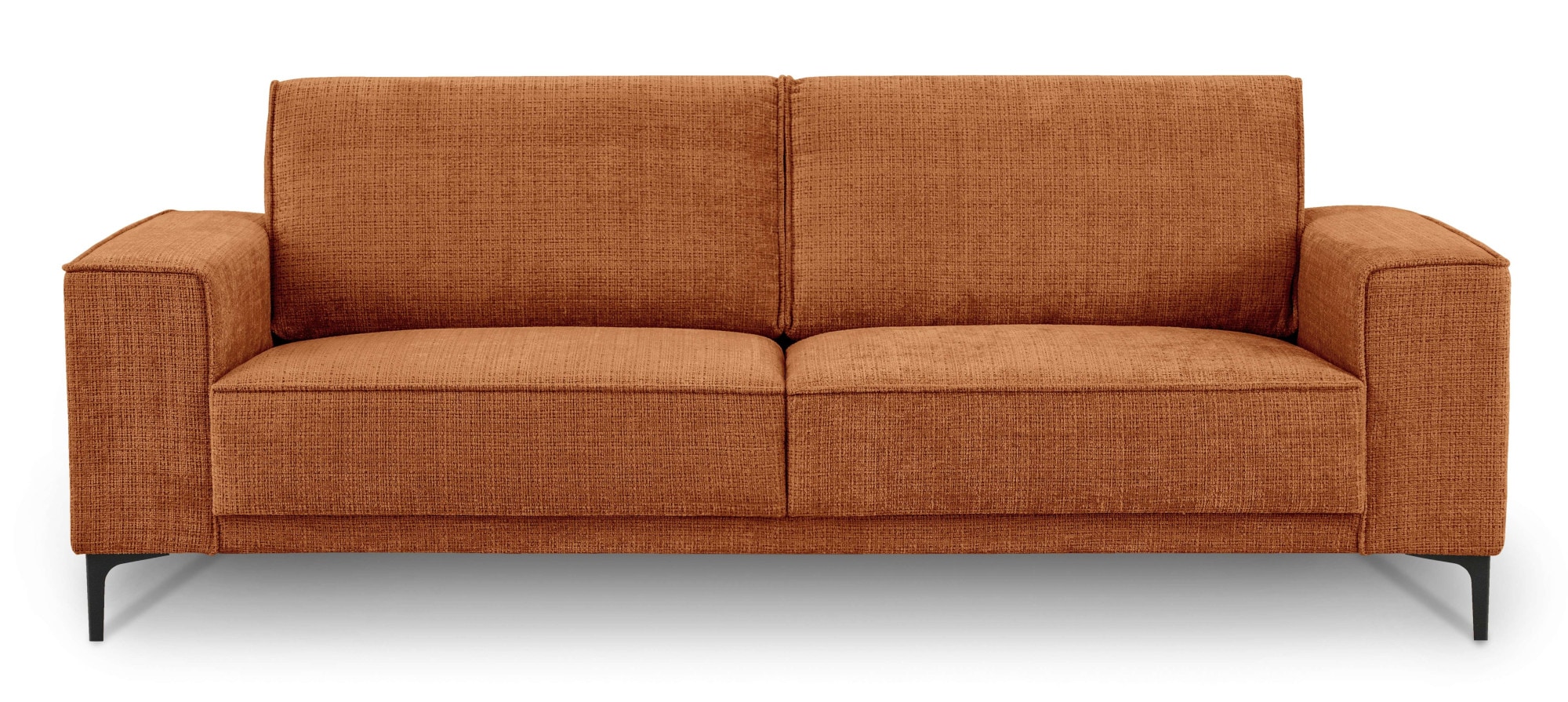 GOODproduct 3-places »OLAND Chenille, Sofa, B: 224 cm, Skandi-Design« structure, tissu plat, microfibre de luxe, bouclé