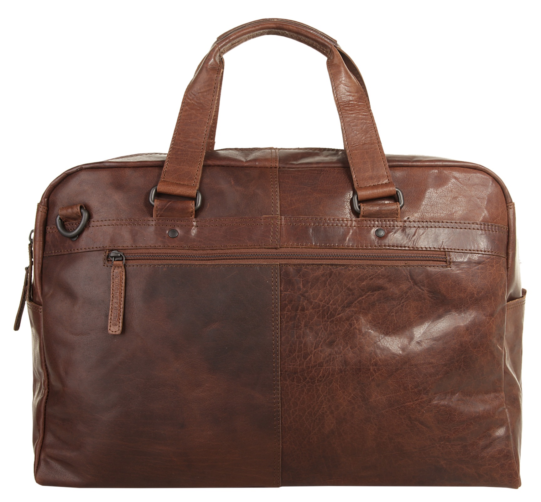 Spikes & Sparrow Sac de voyage echt Leder