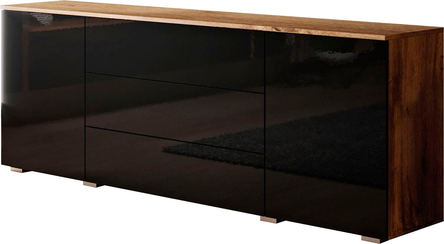GOODproduct Sideboard »PARIS« 1 Stk. tlg. Moderne 150cm breite grifflose Kommode, vielseitig einsetzbar
