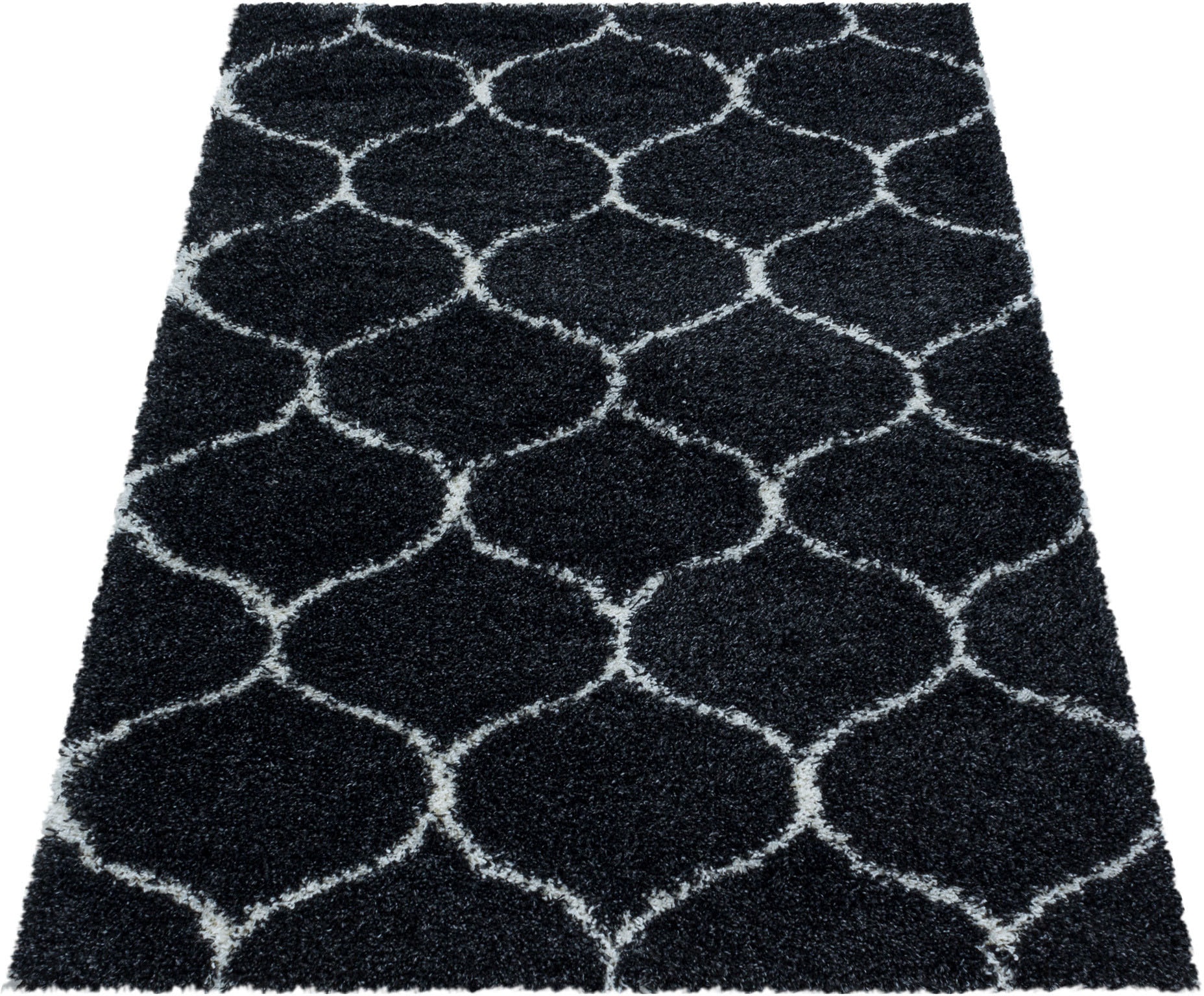 Ayyildiz Teppiche Tapis à poils longs »SALSA 3201« Rectangulaire 50 mm Höhe auch in rund, Pflegeleicht / Strapazierfähig / Shaggy/ Wohnzimmer