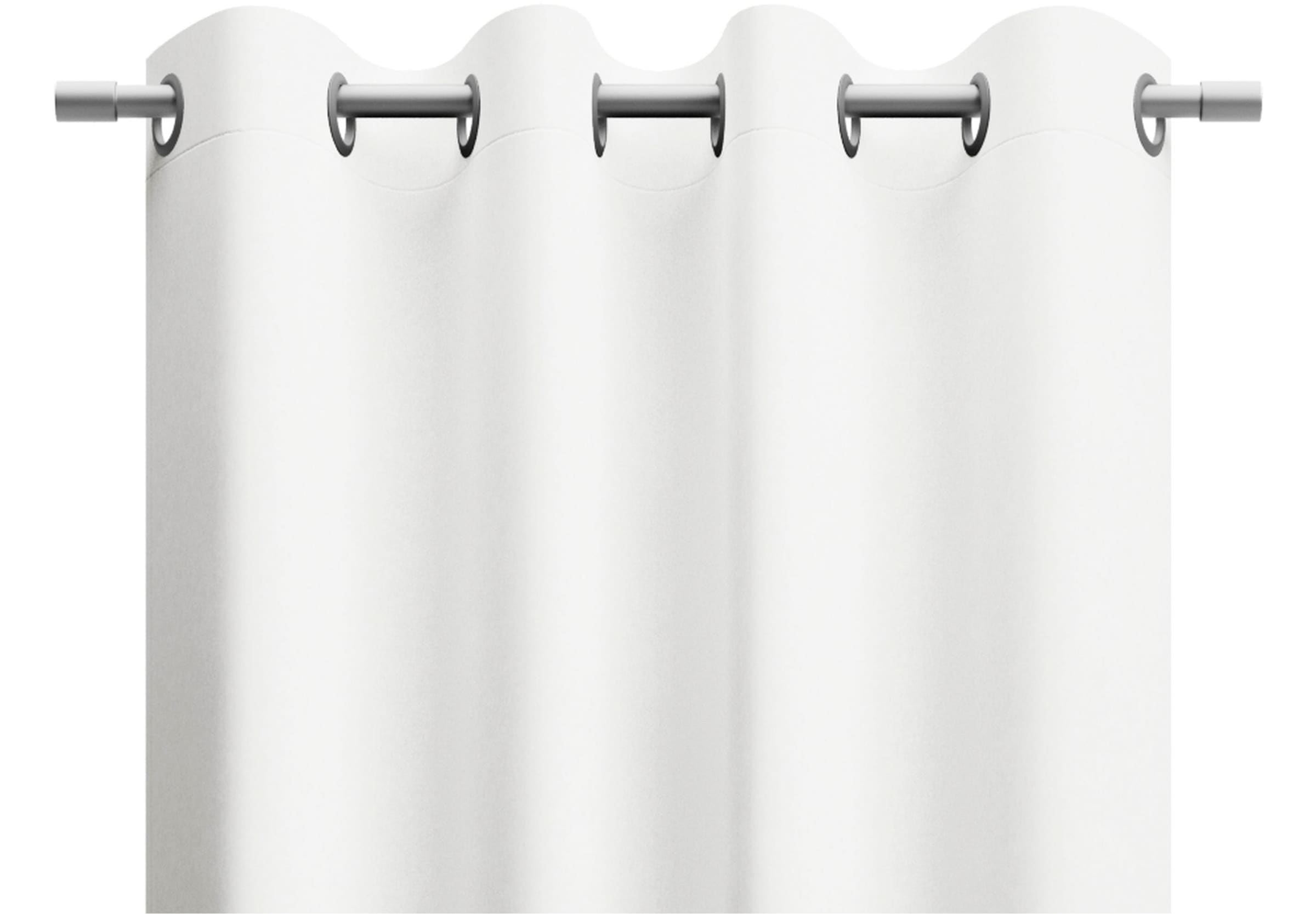 Neutex for you! Rideau »BELMONDO« Oeillets 1 cuis tlg. Uni mit samtiger Oberfläche, nach Mass