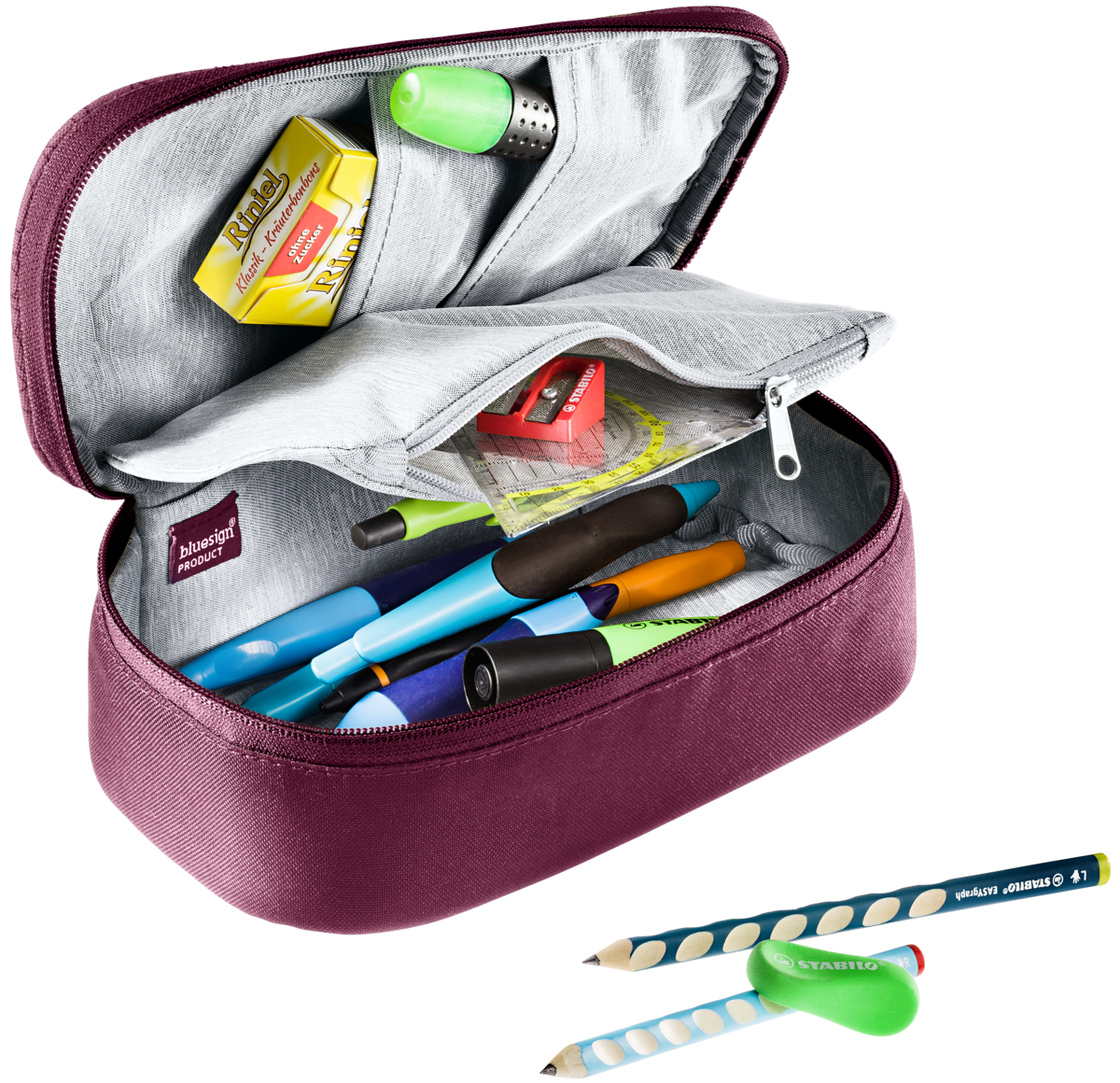 deuter Sac à plumes »PENCIL CASE« compartiment principal spacieux, poche zippée, poches plaquées