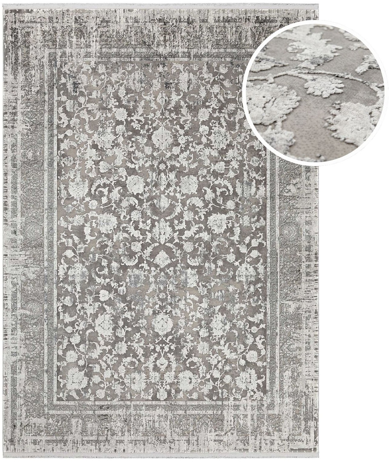 Wecon home Teppich »#Upperground Bazaar« rechteckig 6 mm Höhe Wohnzimmer, Vintage Look