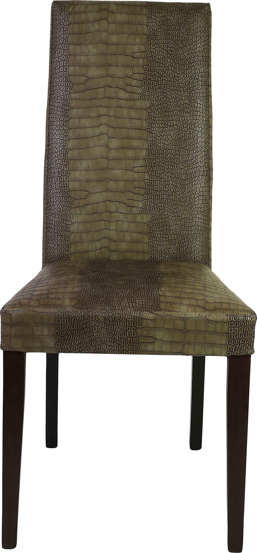 GOODproduct Polsterstuhl »Java« (Set) 2 Stk.Kunstlederbezug mit Animalprägung