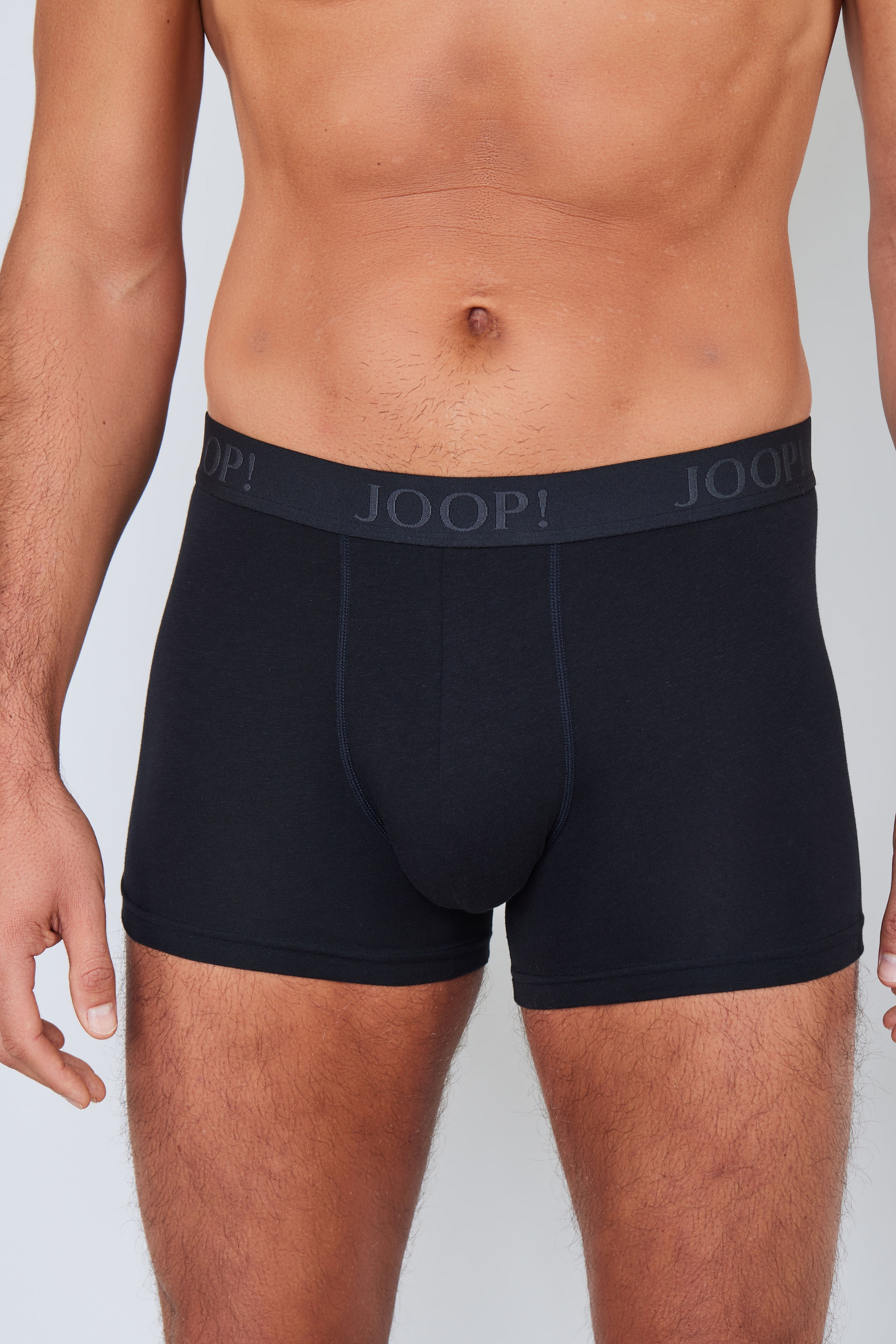 JOOP! Boxer »Everyday«, Cotton-Stretch, hüftiger Sitz, elastisch, Logo-Bund