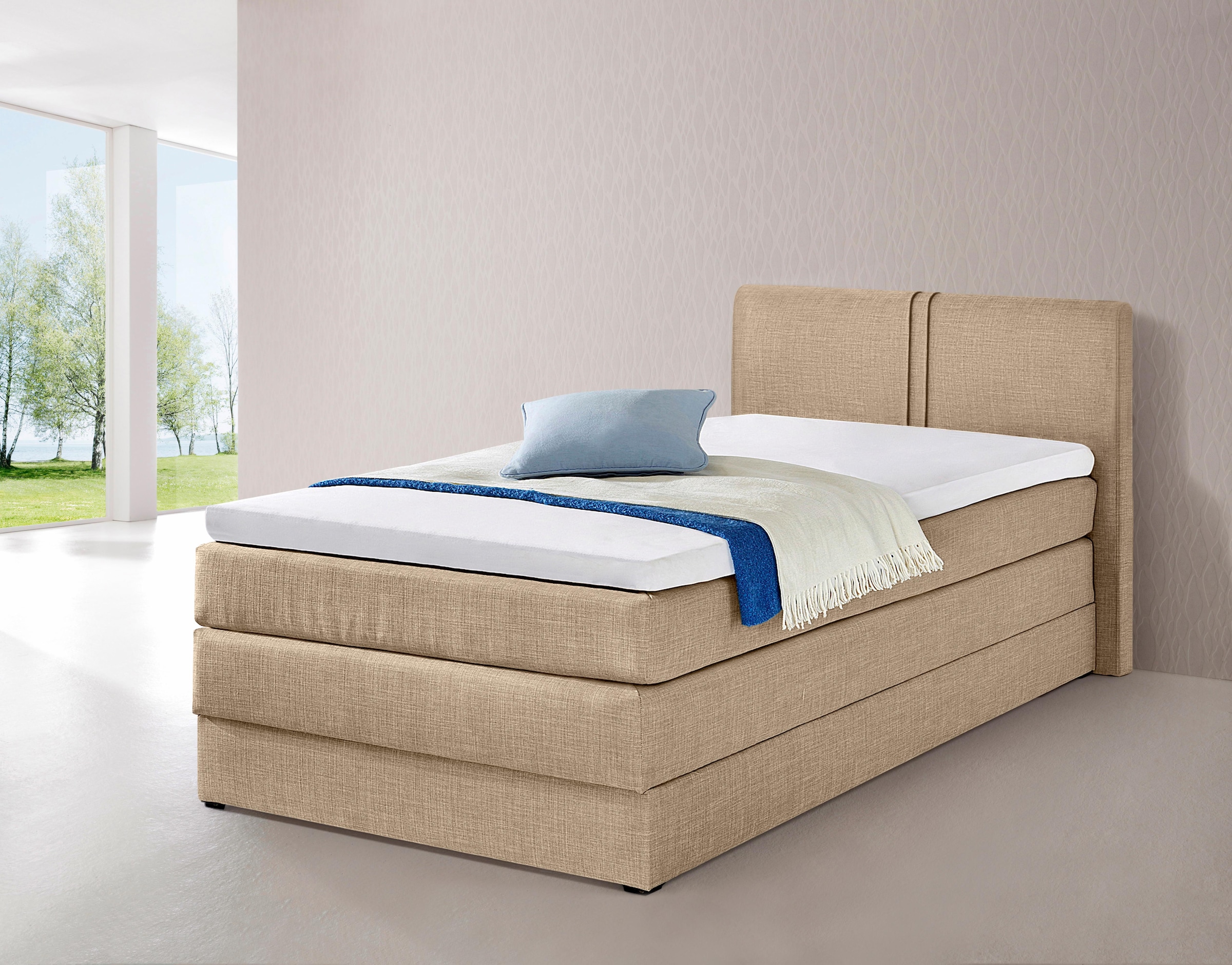 hapo Lit boxspring avec coffre de lit