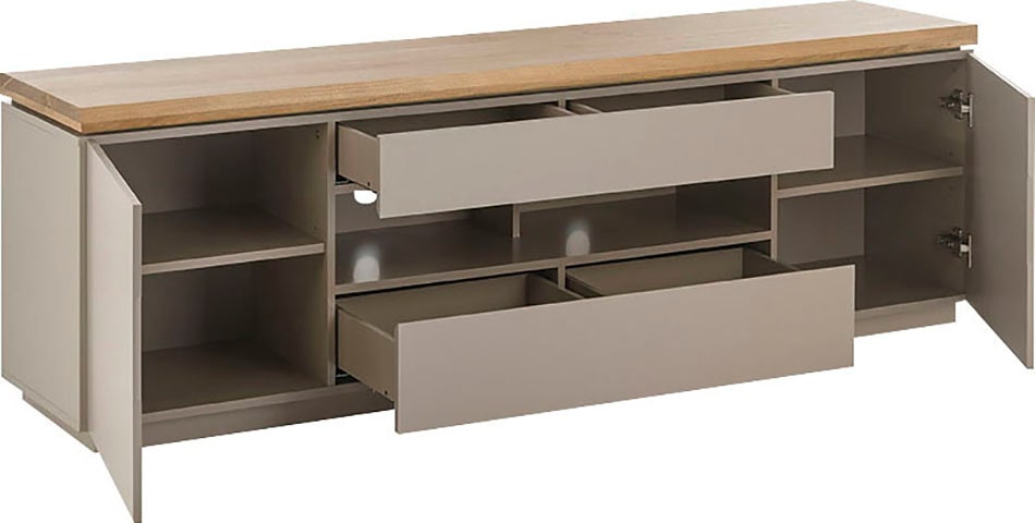 MCA furniture Lowboard »PALAMOS Lowboard« Türen mit Dämpfung