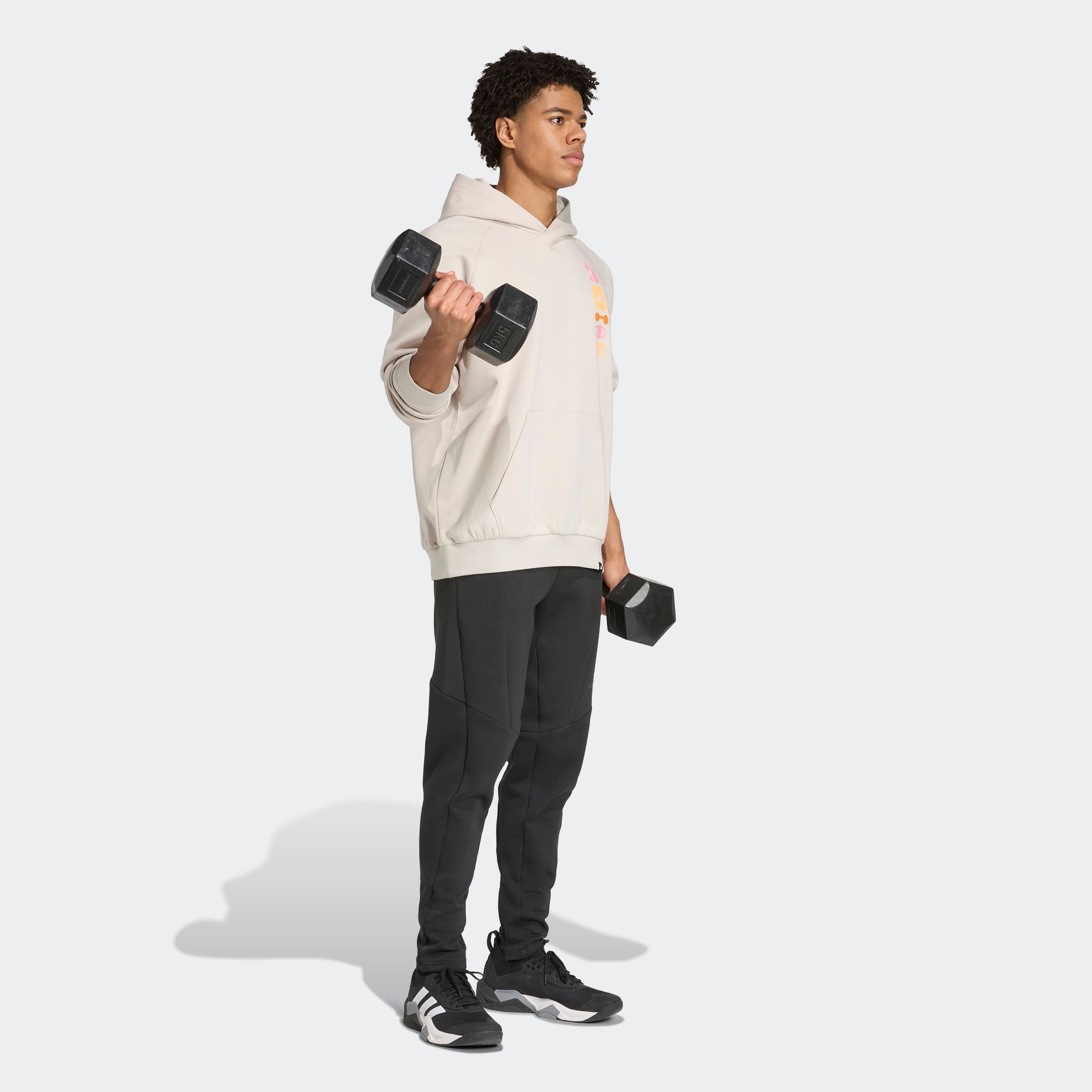 adidas Performance Kapuzensweatjacke »GFX HOODIE«, 1 Stk.
