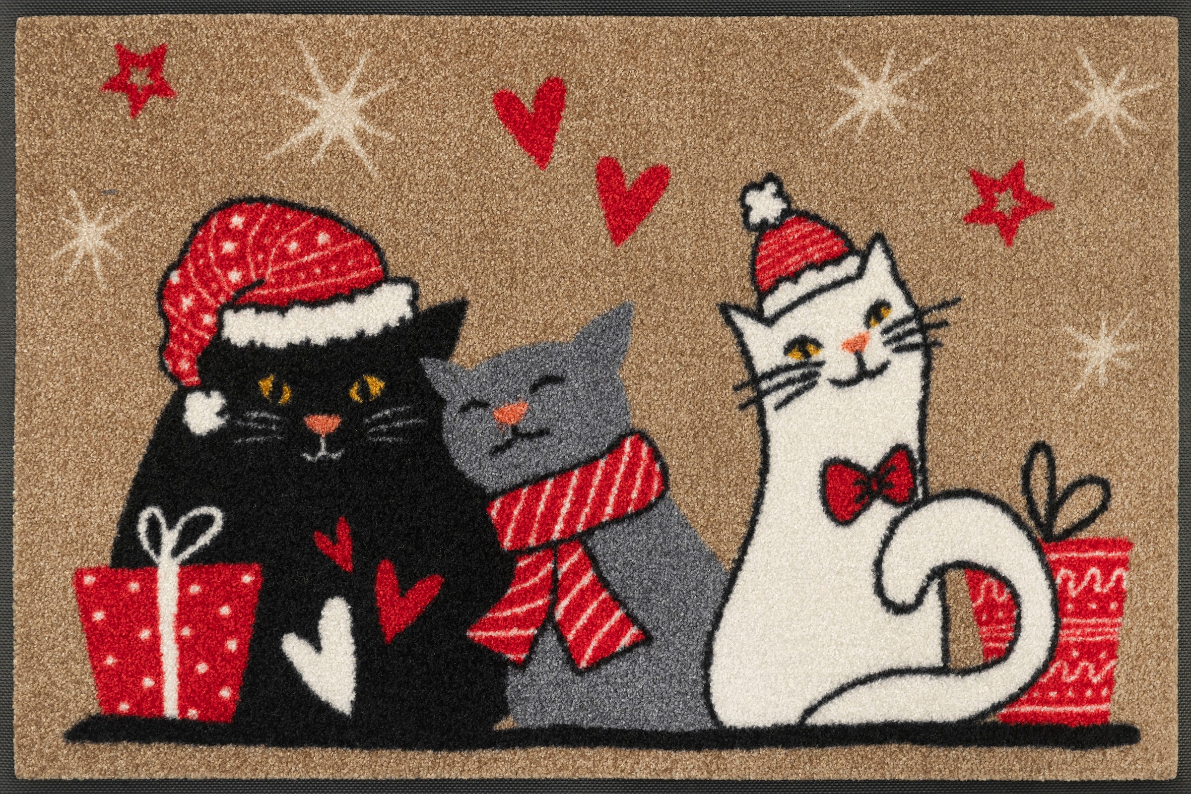 wash+dry by Kleen-Tex Fussmatte »Cuddle Time« rechteckig 7 mm Höhe