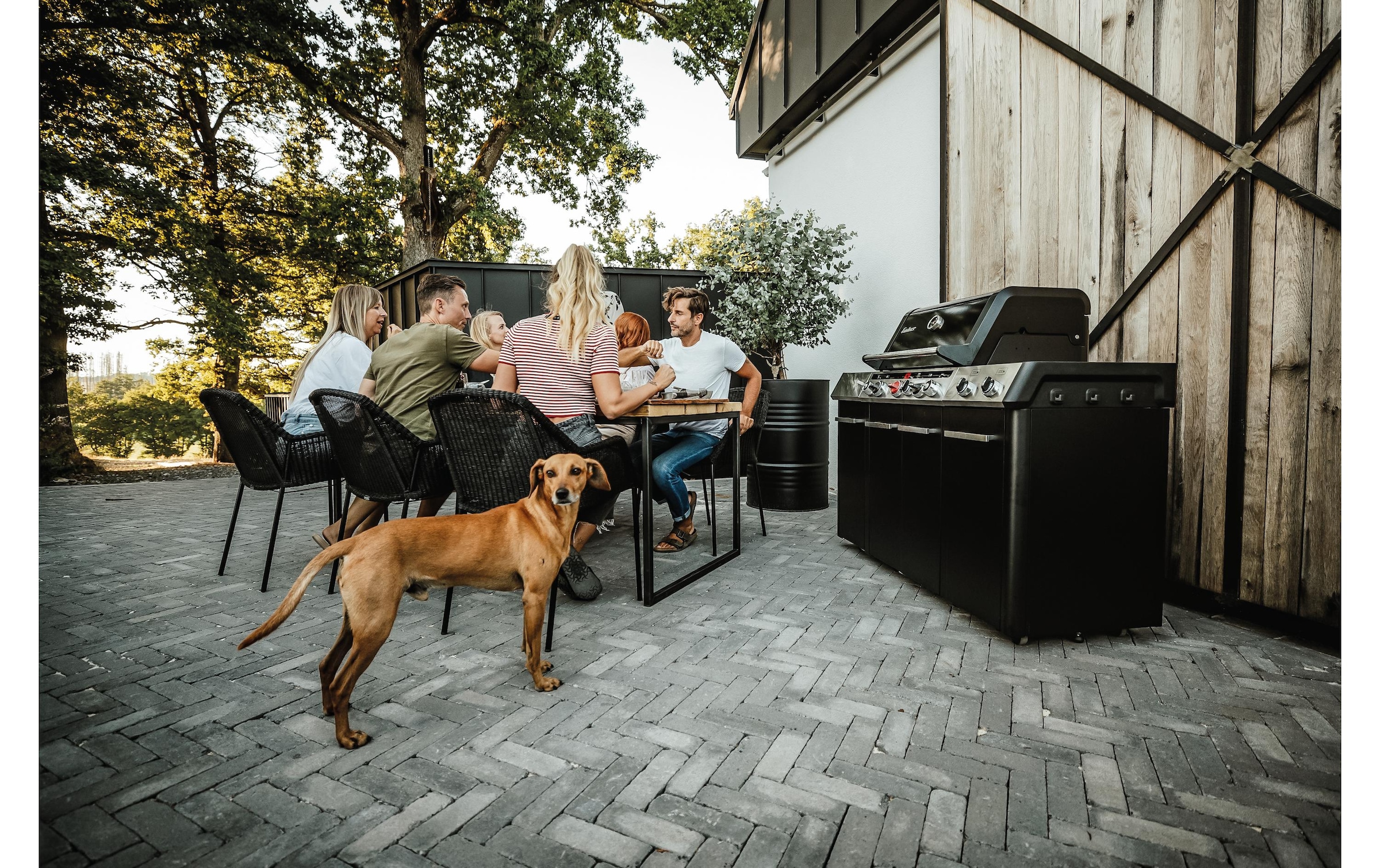 Enders® Barbecue à gaz »Uniq Pro 3 IK Kitchen Cruster«