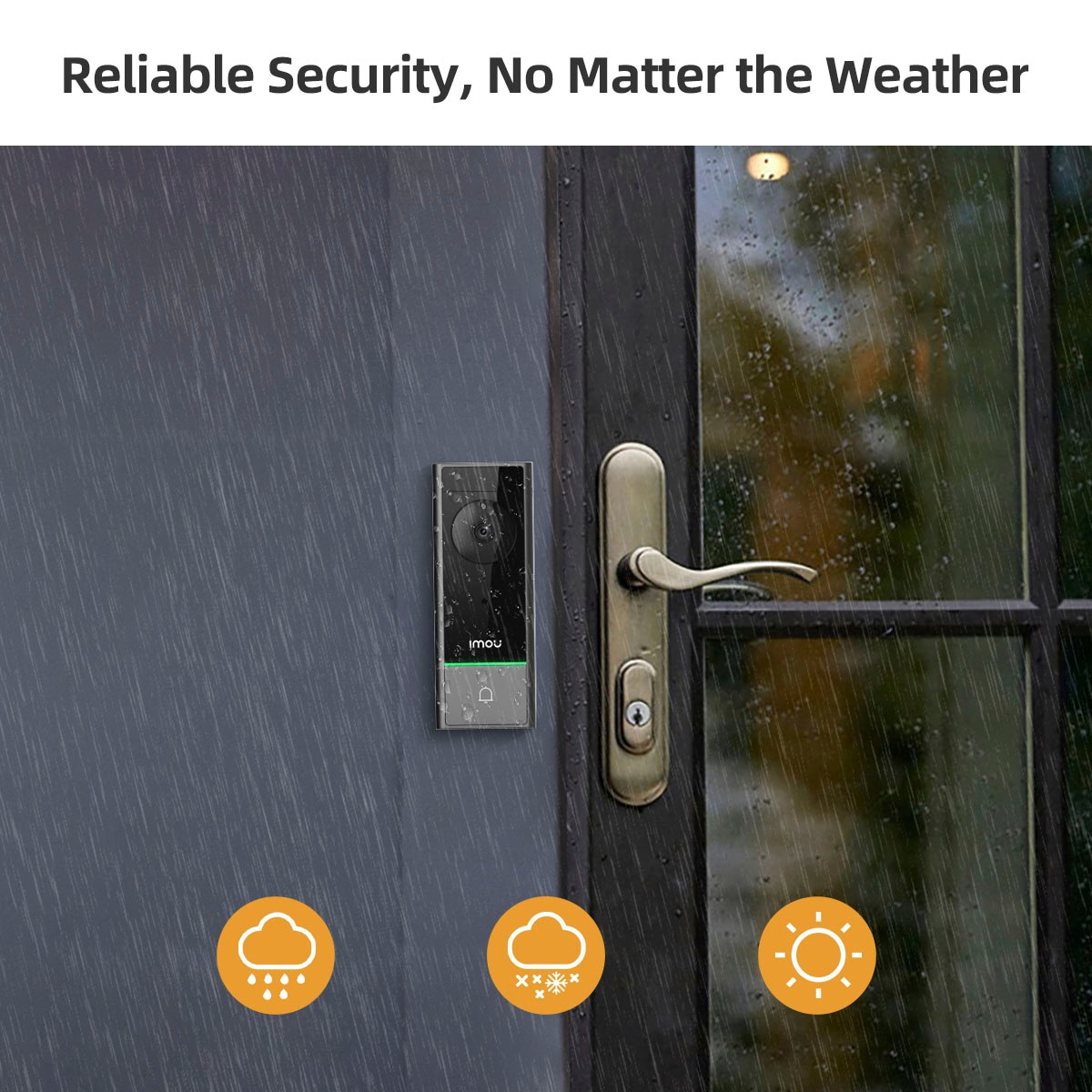 Imou Caméra de surveillance »Smart Kamera-Türklingel DB60 Kit« Espace extérieur