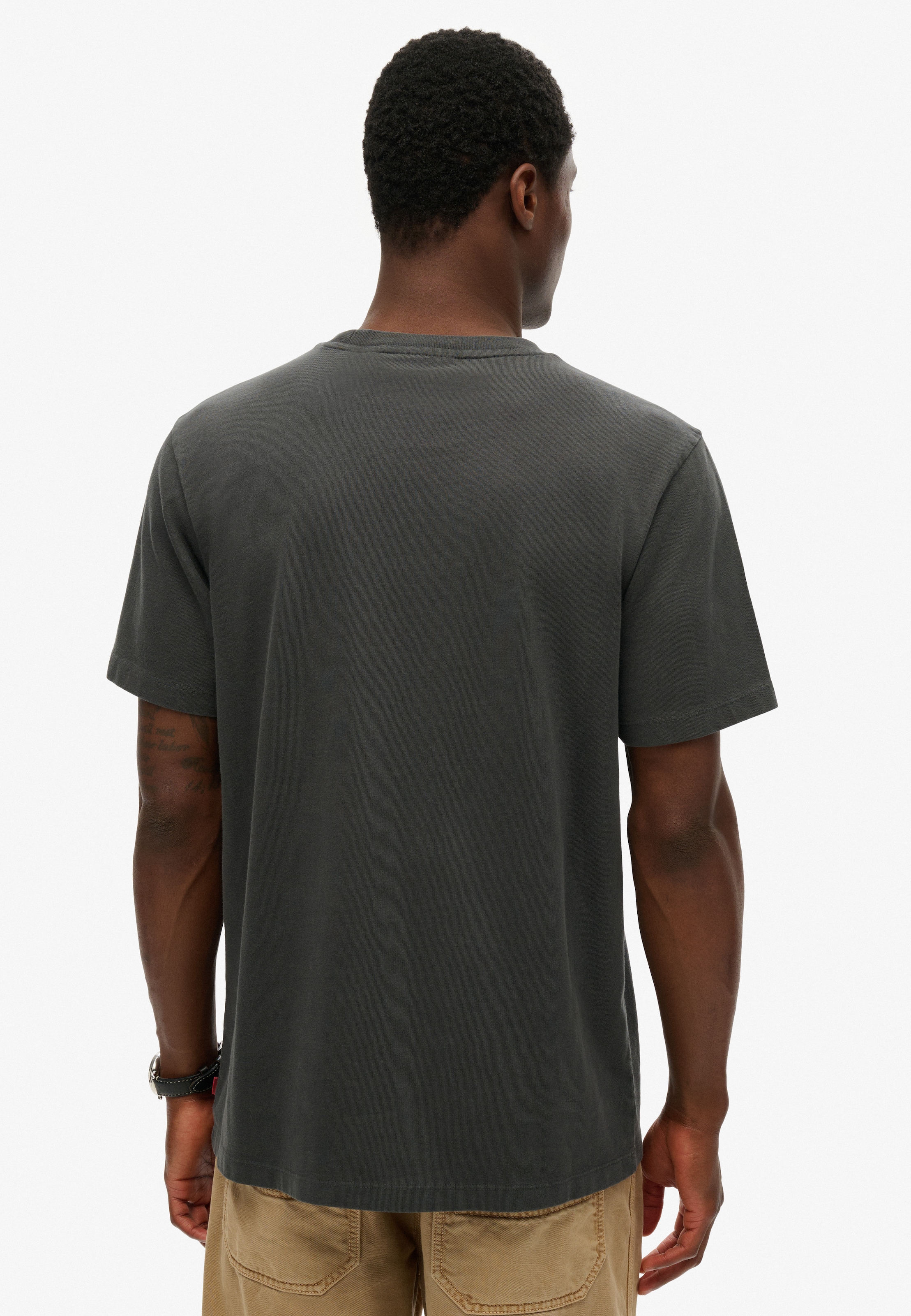 Superdry Rundhalsshirt »MICRO LOGO T SHIRT«