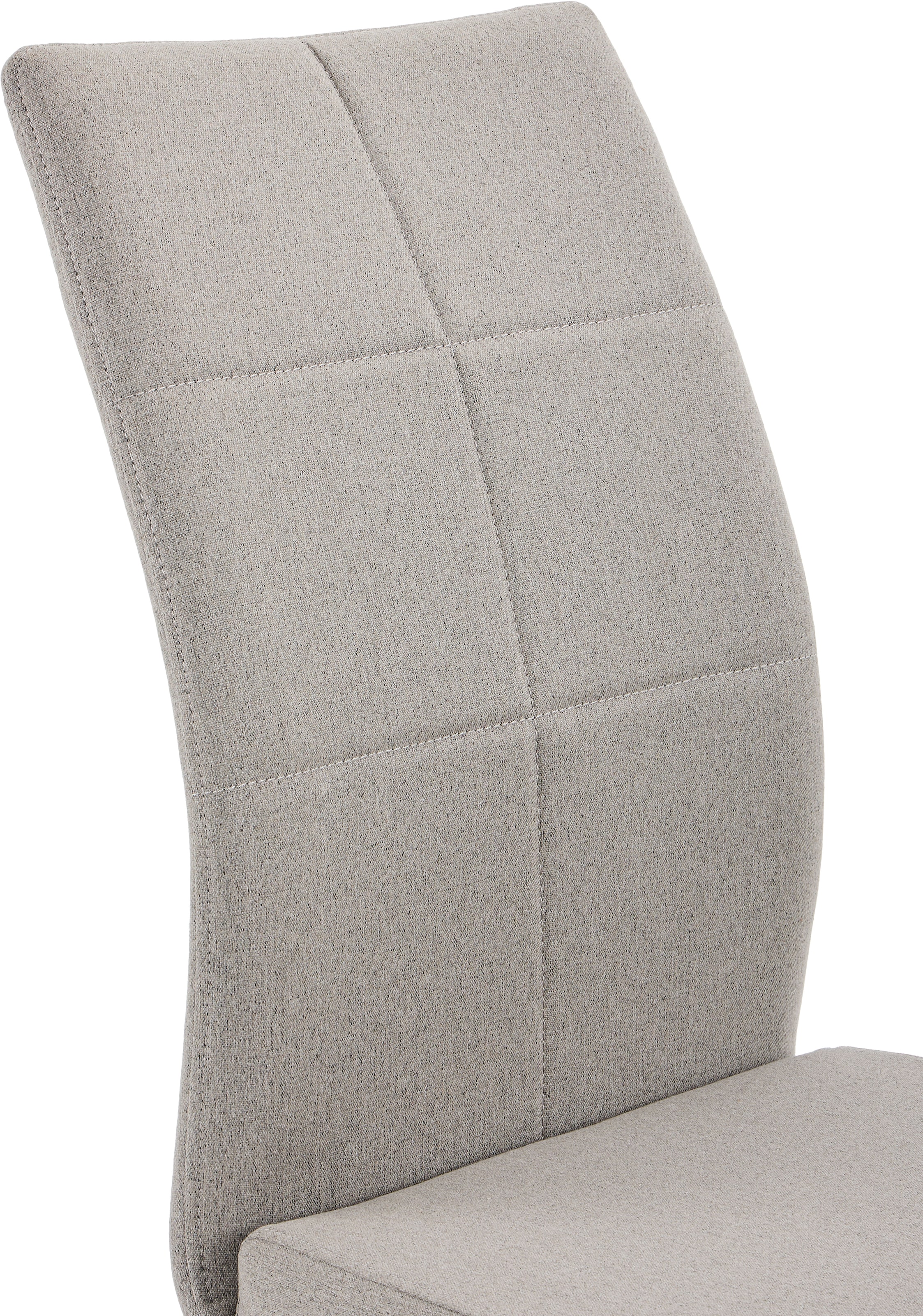 HELA Chaise cantilever »TURIN« (Ensemble) 2 cuisfauteuil à bascule, structure en tube carré, rembourré, waterfree productions