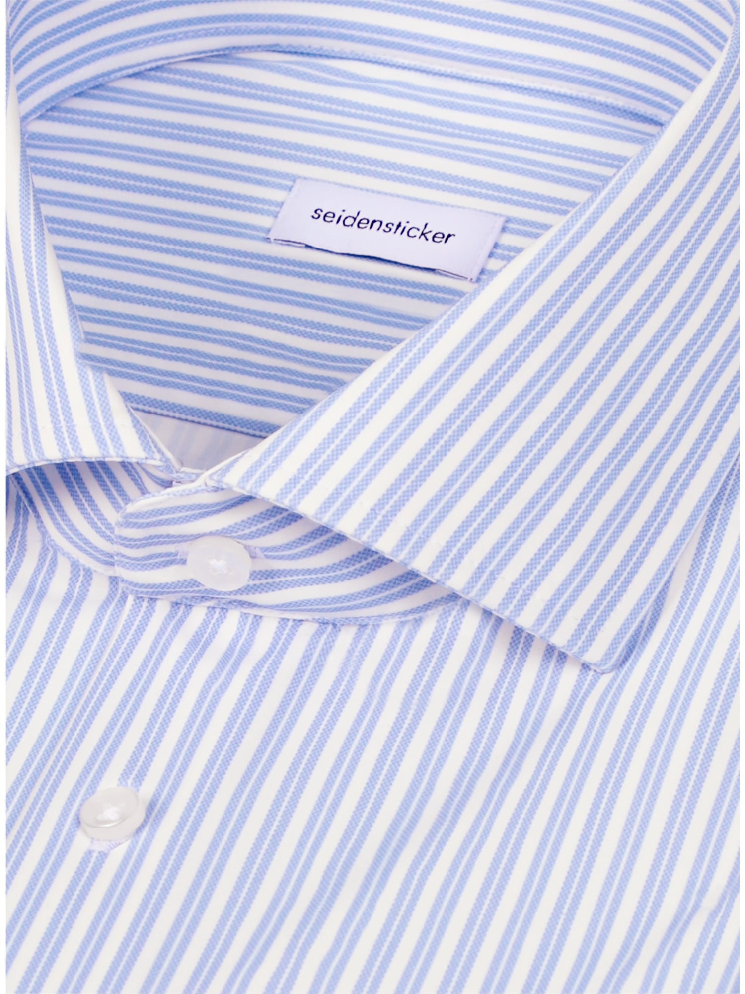 seidensticker Chemise d'affaires »Schwarze Rose« Slim 1/1 Kentkragen Druck