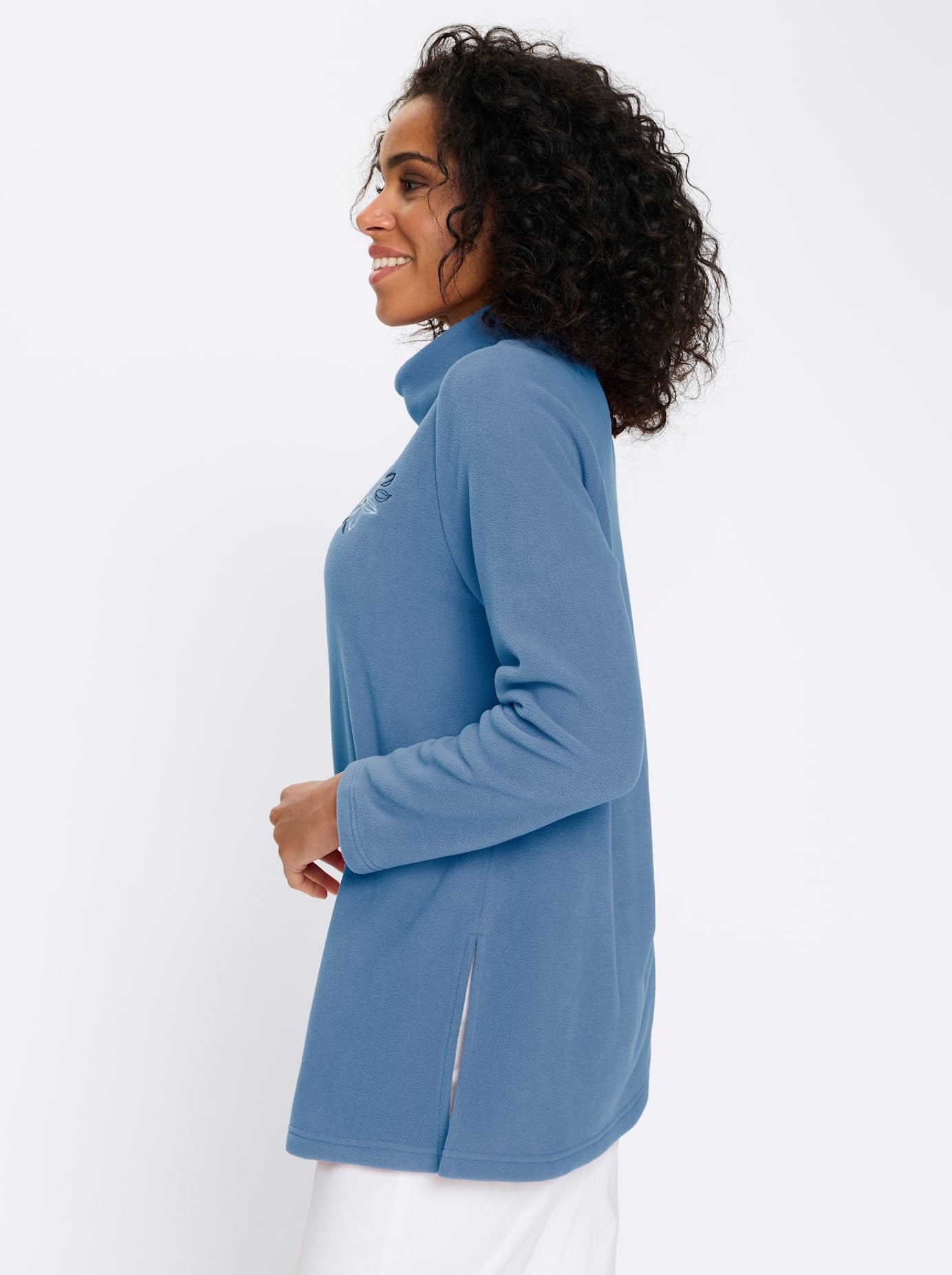 Classic Basics T-shirt en polaire »Fleece-Shirt« 1
