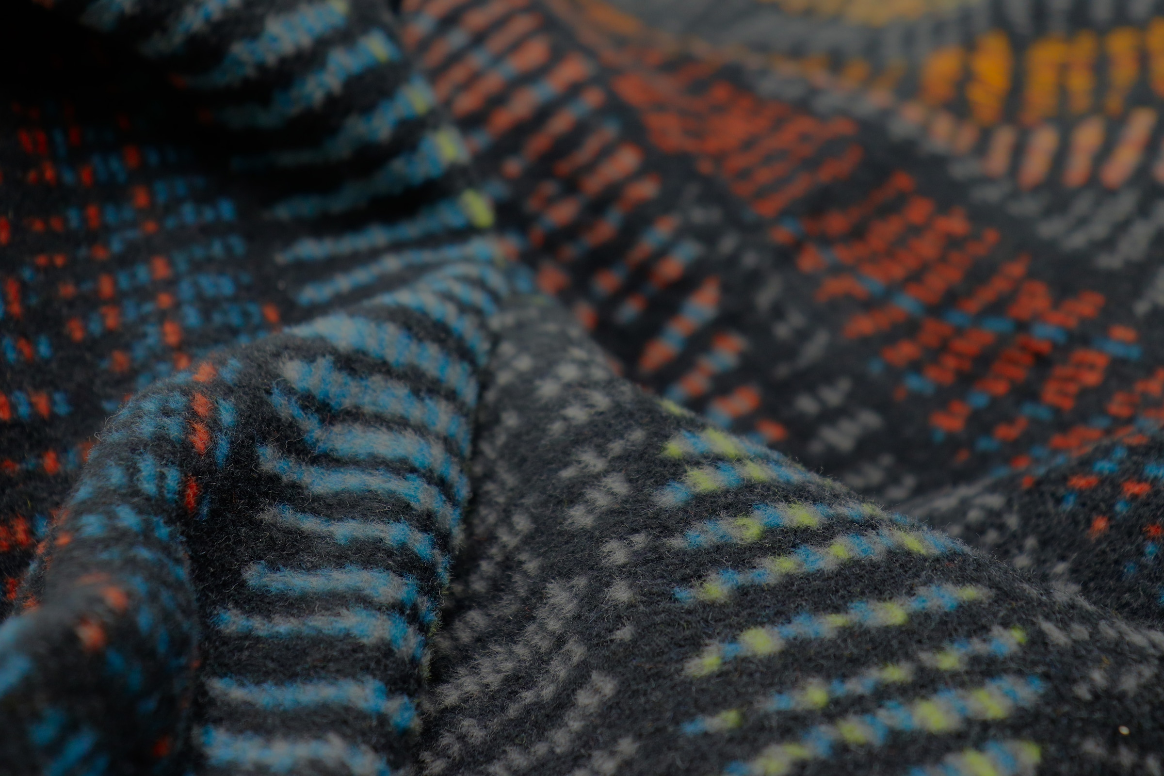 Biederlack Couverture d'intérieur »Vivid Waves« kuscheliger Blickfang