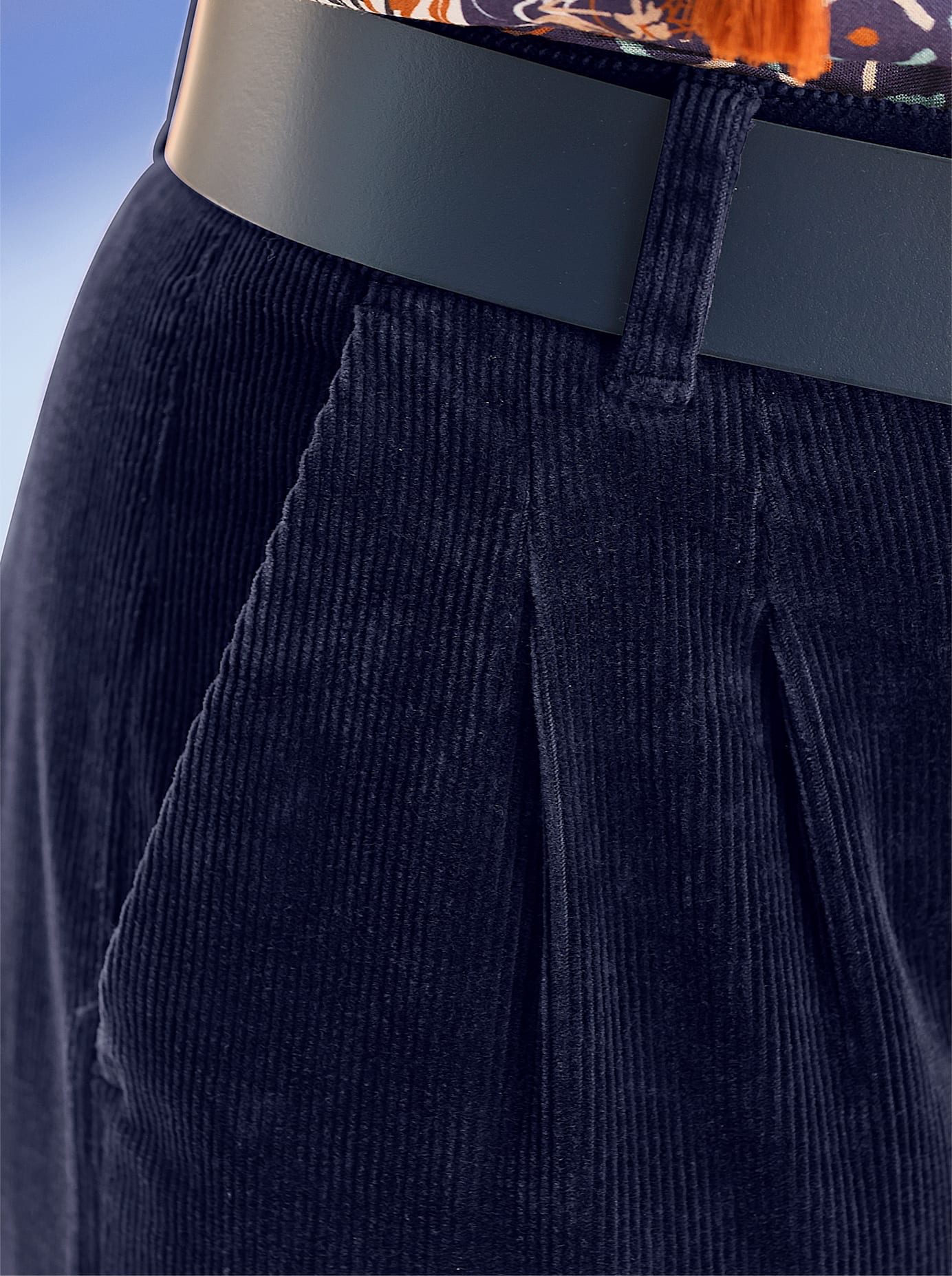 heine Pantalon en velours côtelé