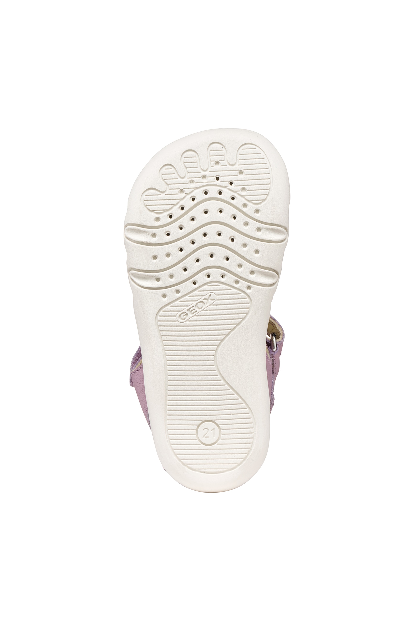Geox Lauflernschuh »B SANDAL STEPPIEUP G«  Babyschuh, Sommerschuh mit Grössenschablone zum Download