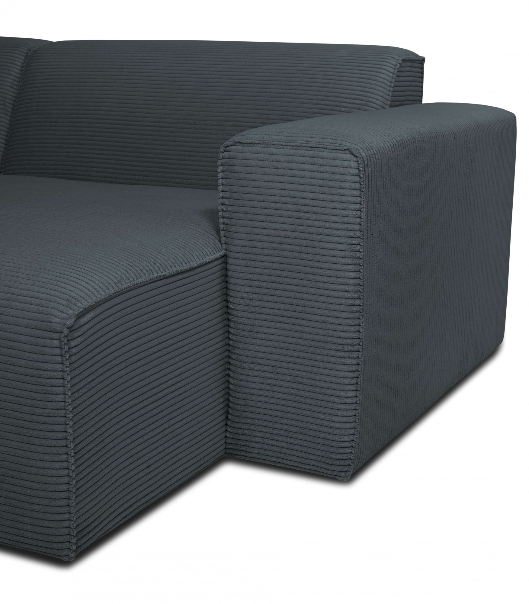 GOODproduct Wohnlandschaft »Clayton Breite 371 cm, U-Form« in einem trendigen Cord-Bezug, verschiedene Kombinationen verfügbar