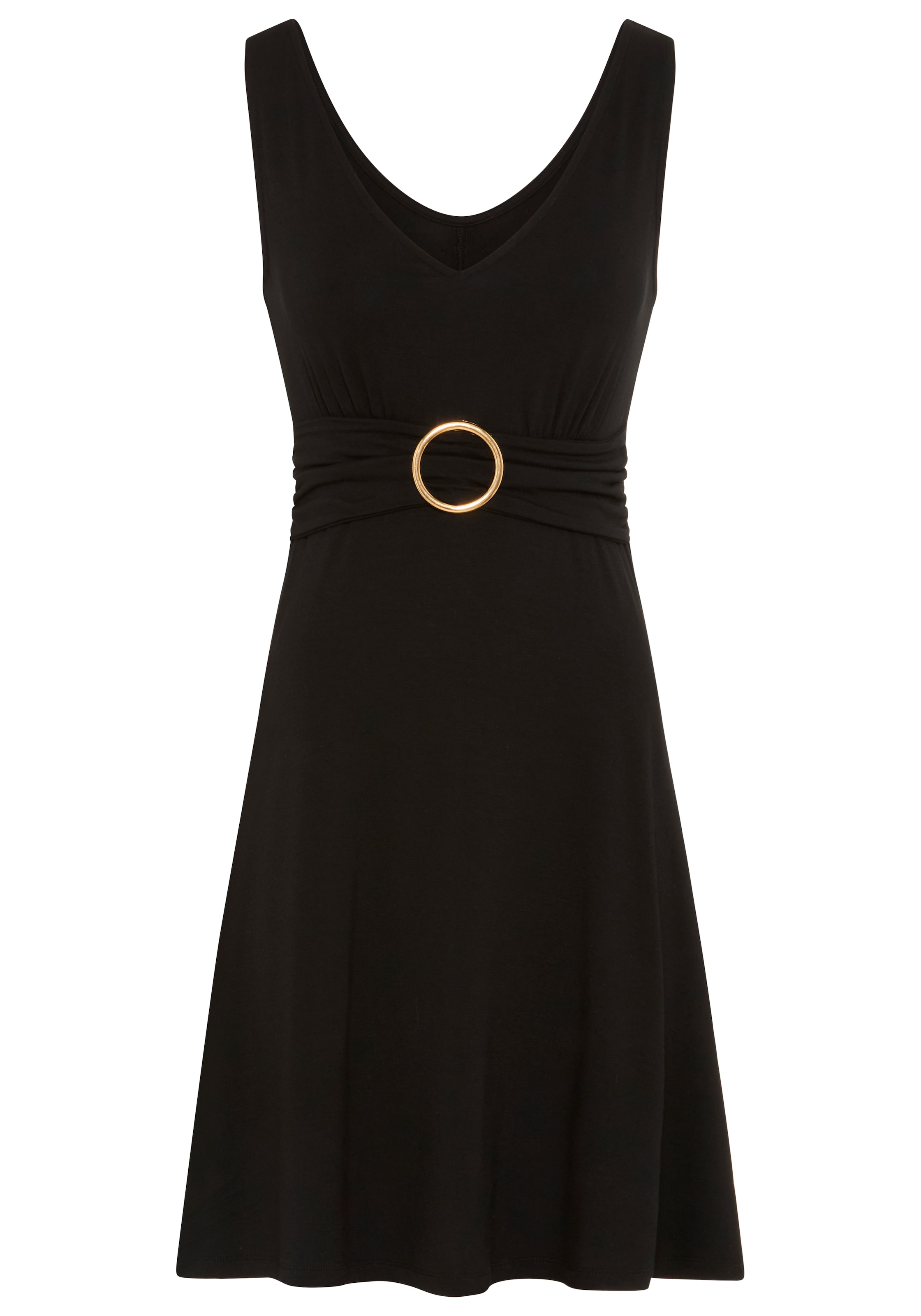 Bruno Banani Robe de soirée eleganter Stil, für besondere Anlässe, mit femininem Zierring