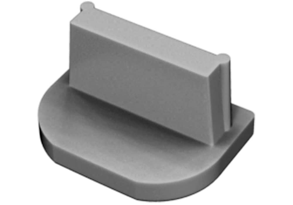 SN DECO GROUP Gardinenschiene »Objektschiene SC« 1 läufig-läufig Fixmass erhältlich in versch. Längen und Farben, Innenlauf, Vorlangschiene