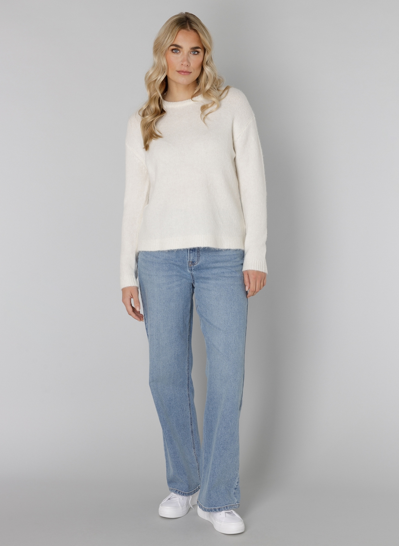 Base Level Pull en tricot »Yana«, mit Wolle
