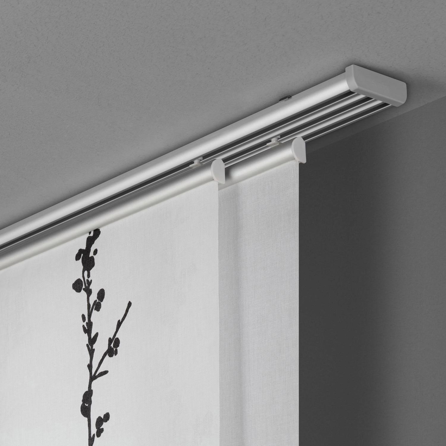 Good Life Rideau coulissant »Alexa« Support de panneau 1 cuis tlg. HxB: 245x60, mit Aufhängung in silberfarben
