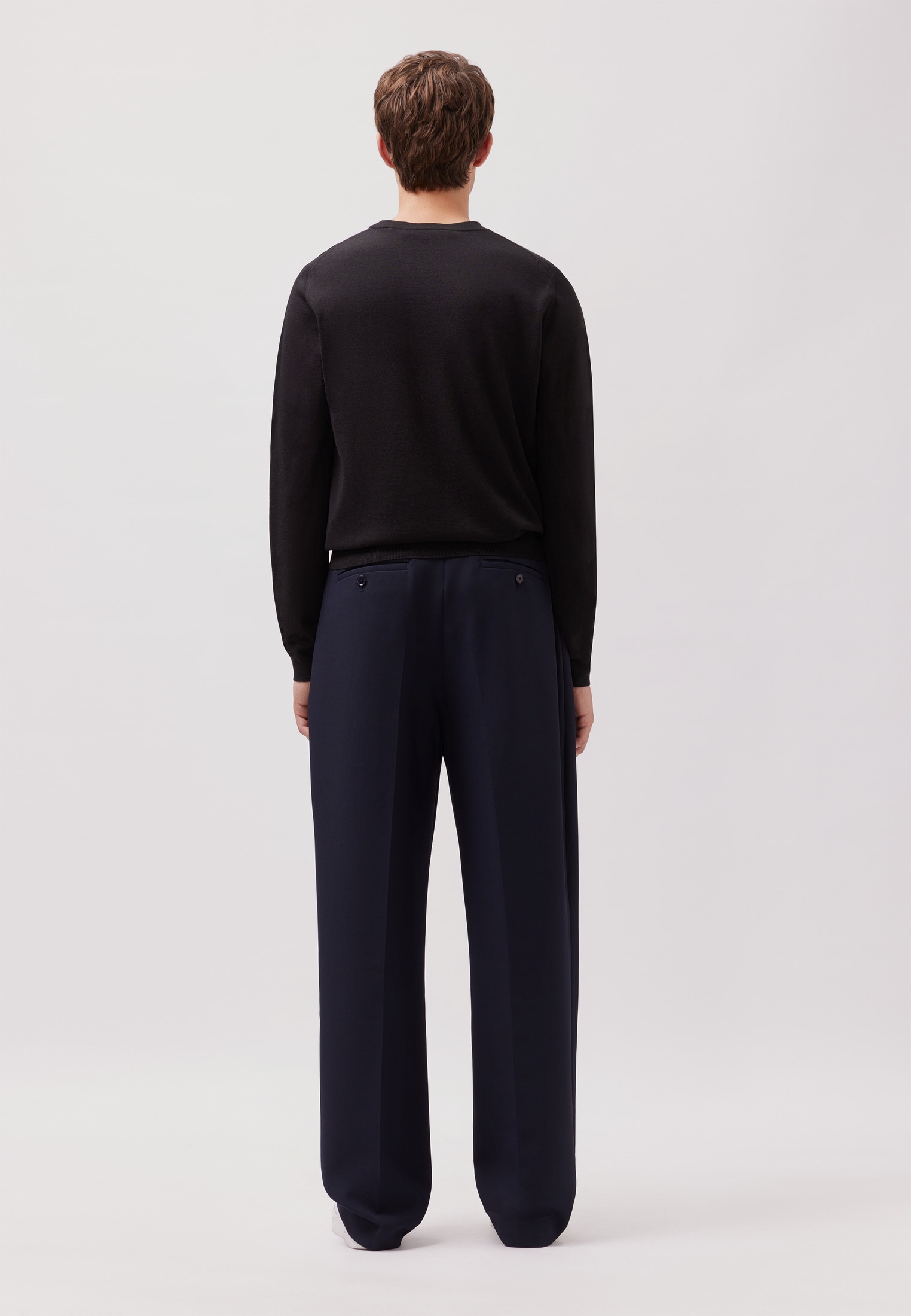 studio seidensticker Pull en tricot 1/1 Rundhals Uni