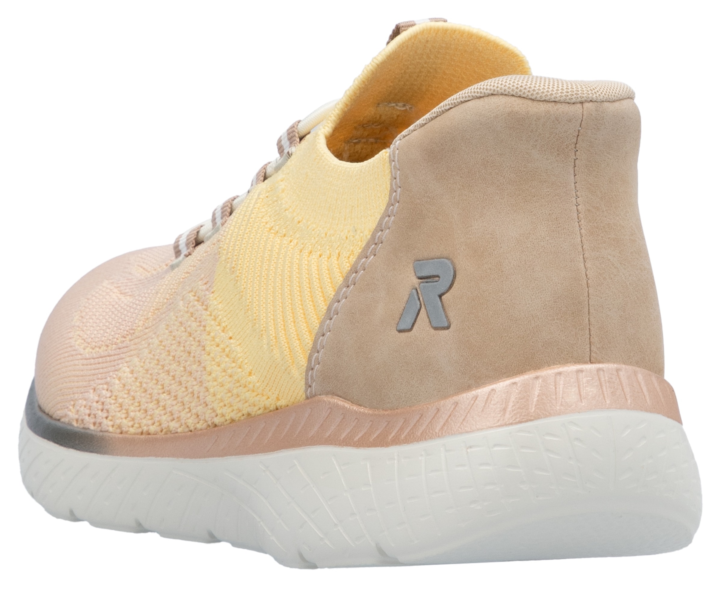 RIEKER Sport Baskets slip-on »Ready2GO«  , chaussure basse, chaussure de loisirs, mocassin avec semelle intérieure MemoSoft