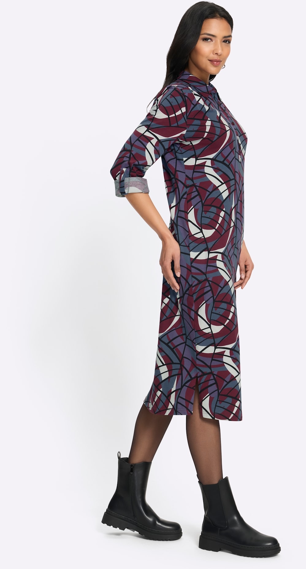 Classic Basics Druckkleid »Kleid«