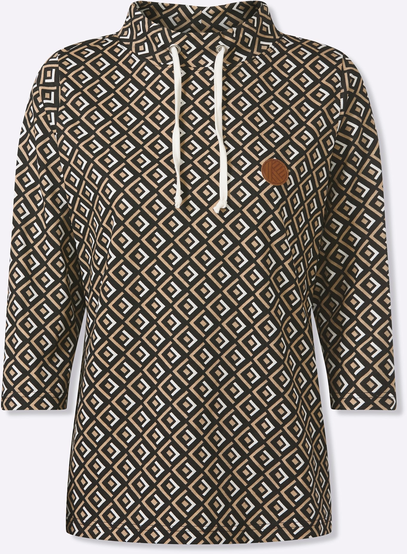 Classic Basics T-shirt à col montant »Druck-Shirt« 1 pièces