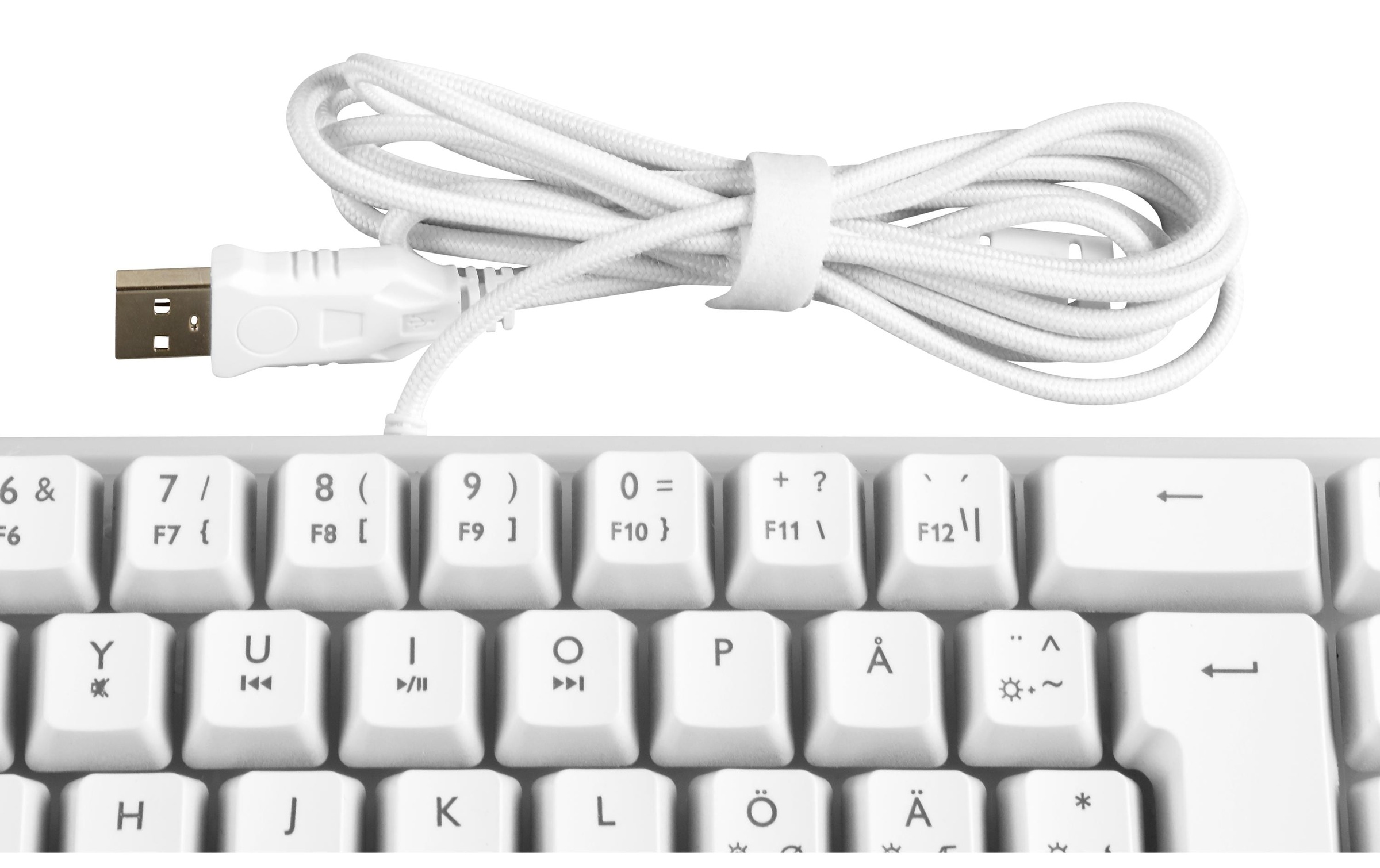 DELTACO Clavier de jeu »GAM-158-W RGB« ()