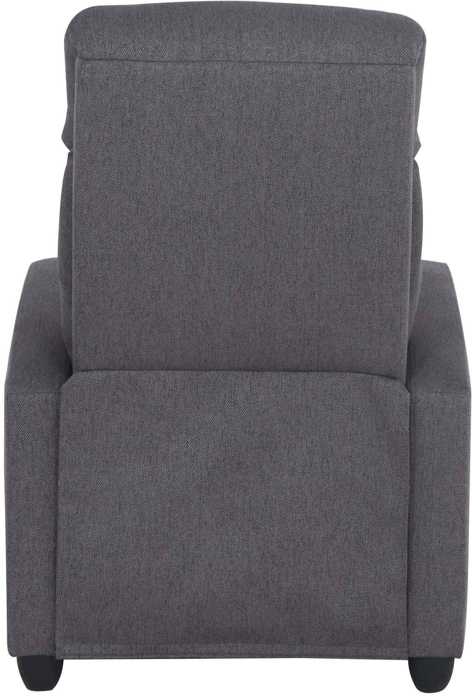 Home affaire Relaxsessel »VESOUL, TV-Sessel, Ruhesessel mit Schlaffunktion, Webstoff« Loungesessel mit manueller Relax- und Liegefunktion (105°-135°)