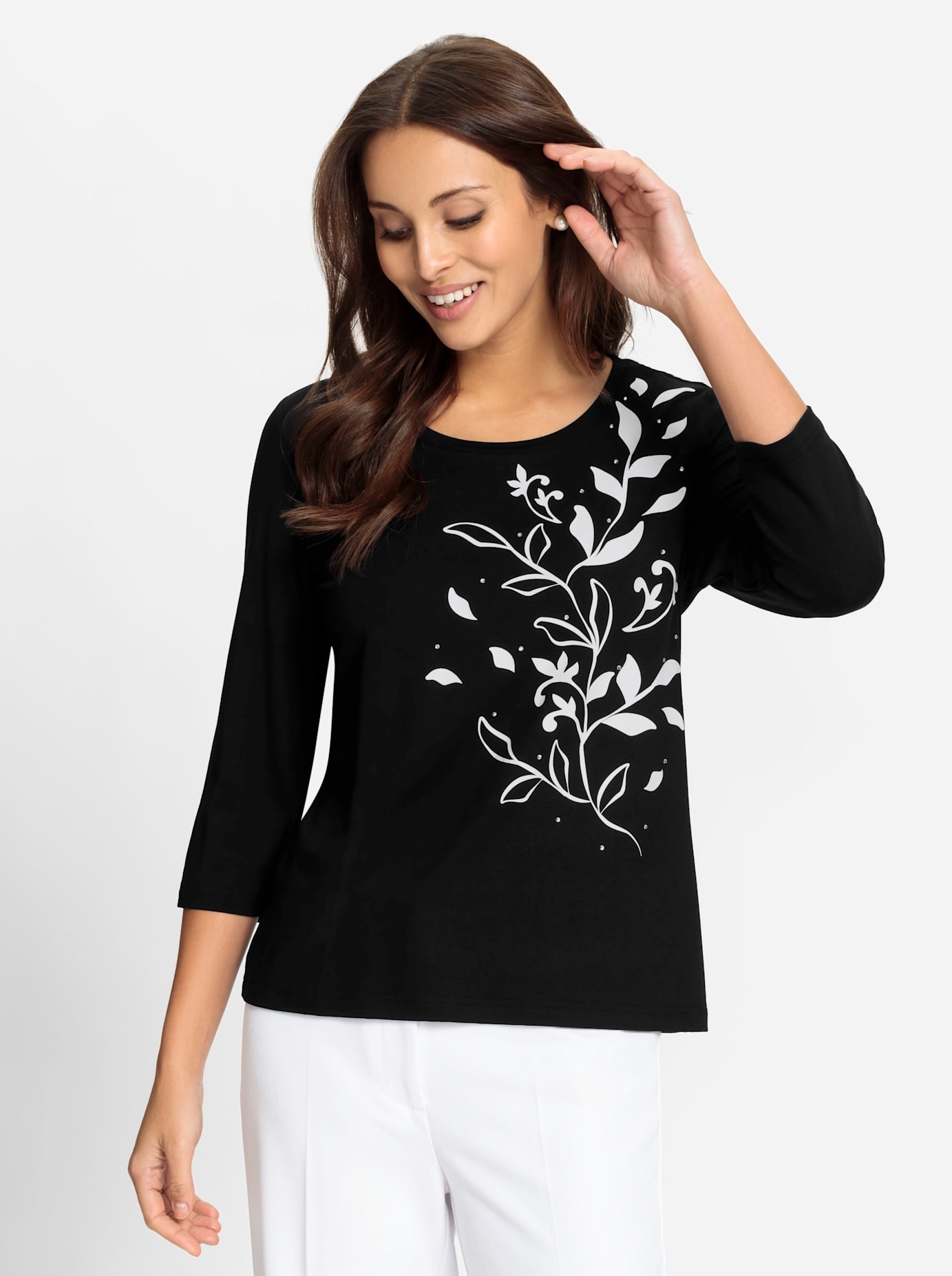 Lady 3/4-Arm-Shirt »3/4-Arm-Shirt« 1 Stk. tlg.