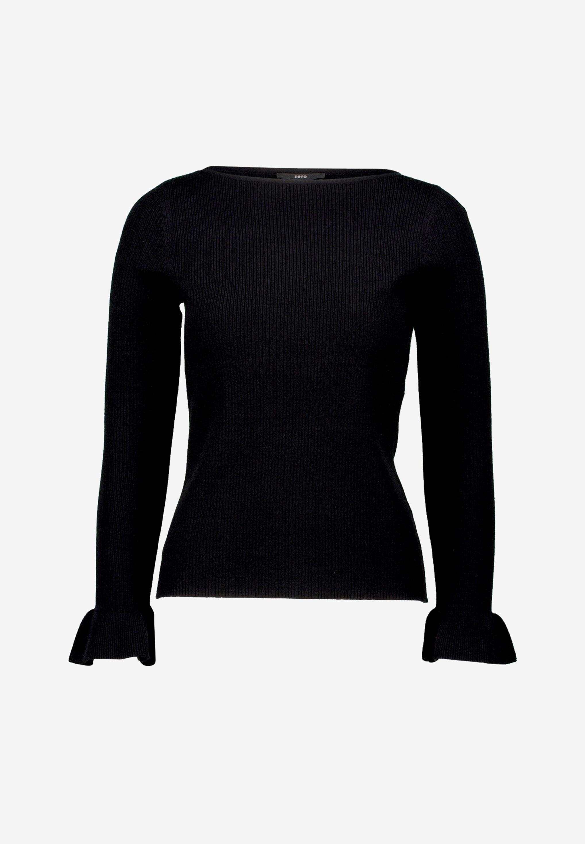 Zero Pull en tricot avec encolure bateau et manches tulipes
