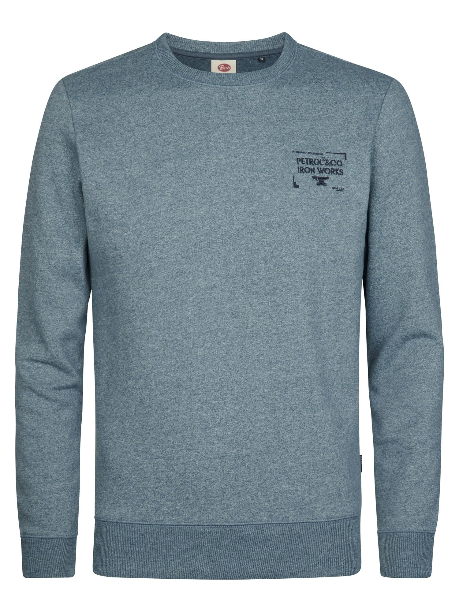 Petrol Industries Sweatshirt , mit Rundhalsausschnitt, kleine Logostickerei
