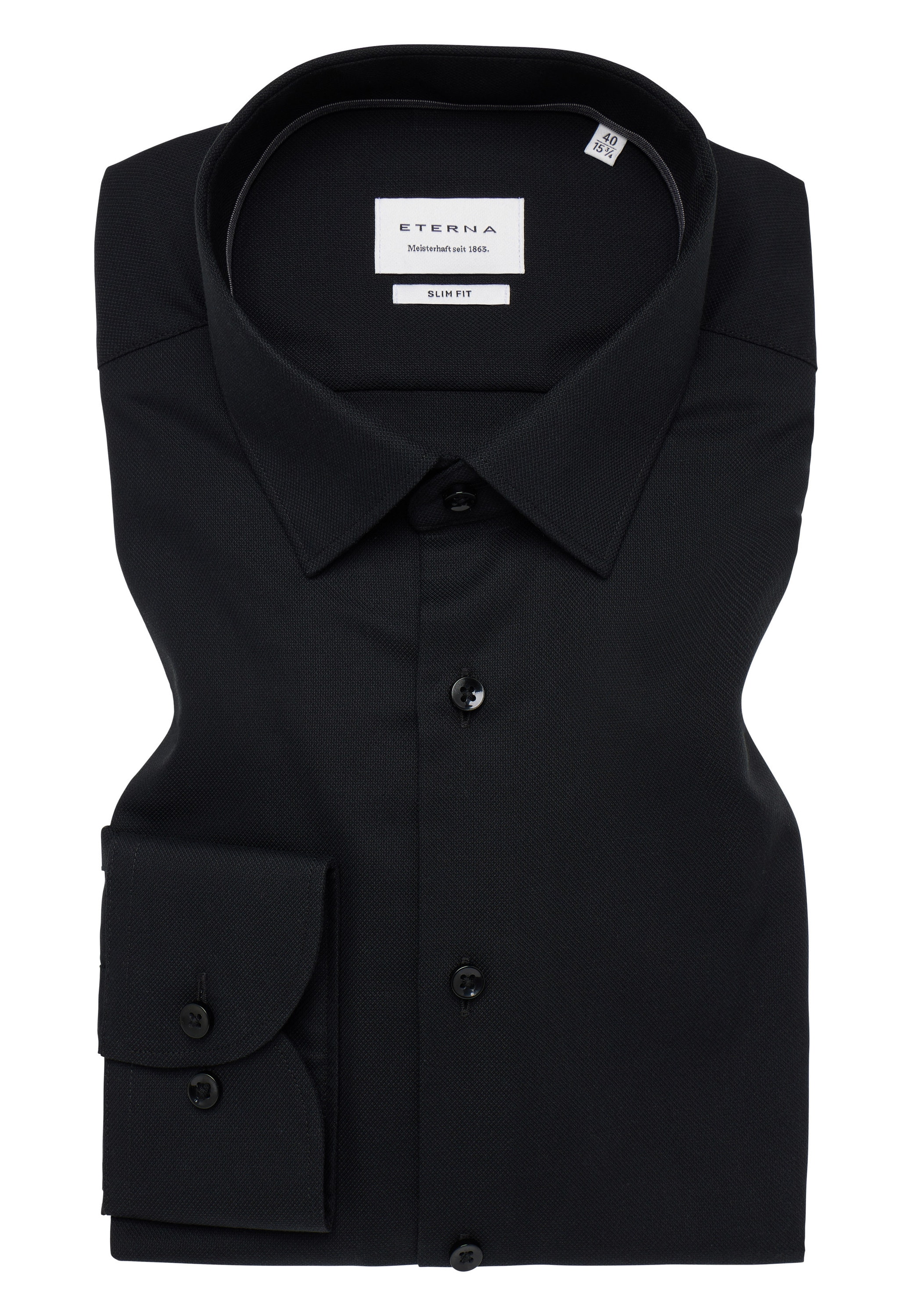 Eterna Langarmhemd »SLIM FIT« NON IRON (bügelfrei)