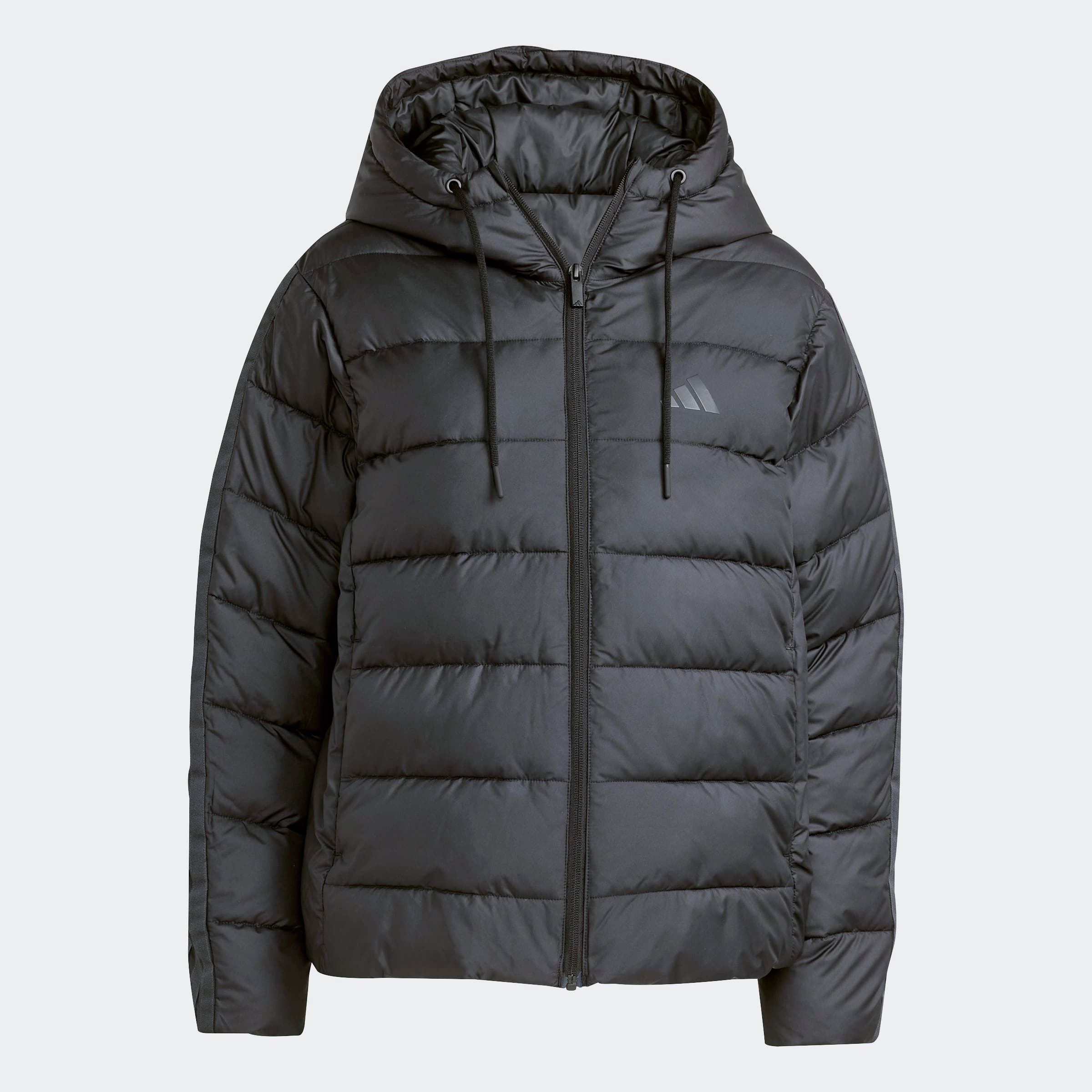 adidas Sportswear Steppjacke »ESSENTIALS CLIMAWARM 3-STREIFEN« mit Kapuze, CLIMAWARM