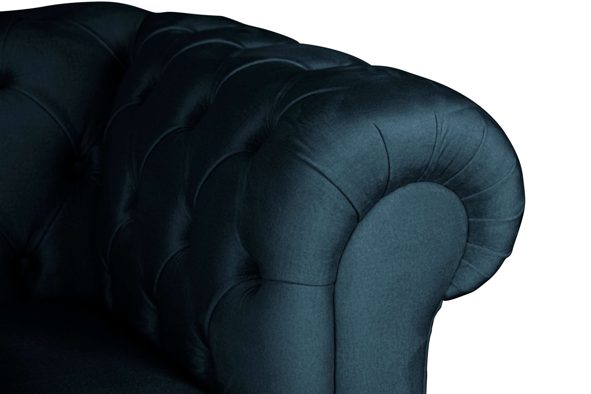 Home affaire Sessel »CHARENTE, Chesterfield, Wellenfederung, Masse B/T/H: 105/89/74 cm« mit edler Knopfheftung und typischen Armlehnen