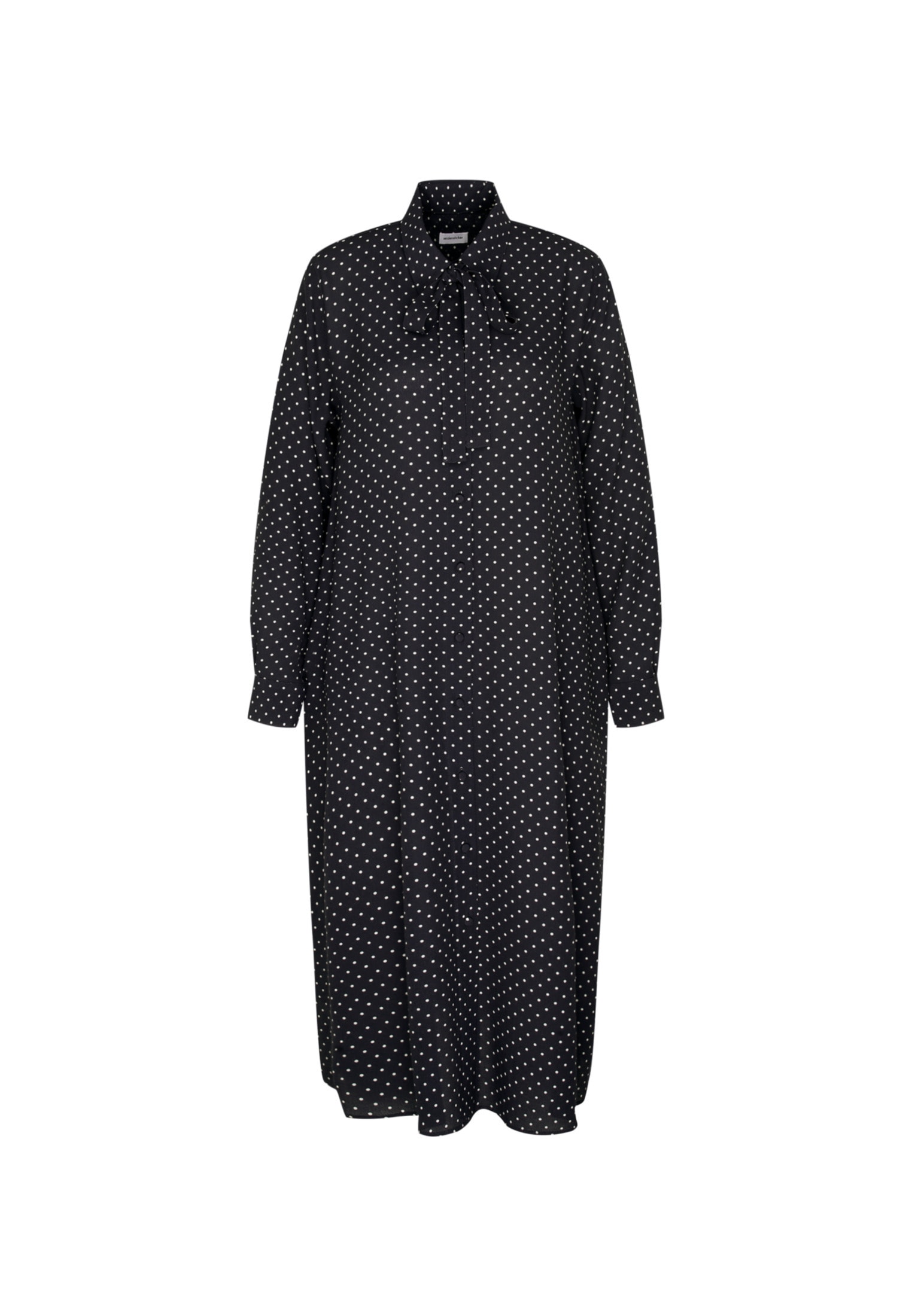 seidensticker Robe d'été »Schwarze Rose« 1/1 Kragen Punkte