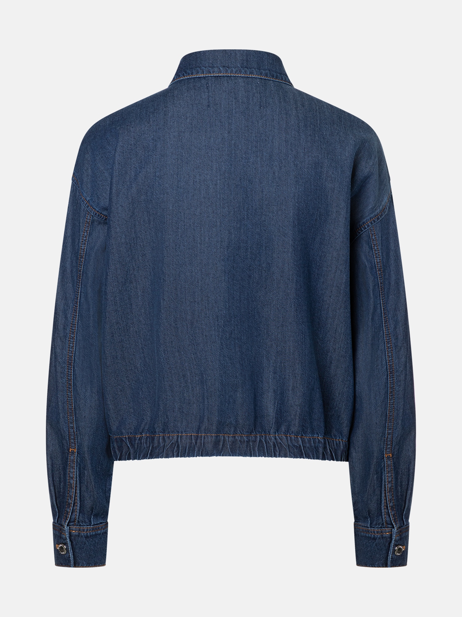 Lieblingsstück Veste en jean »CrossL« mit elastischem Saum