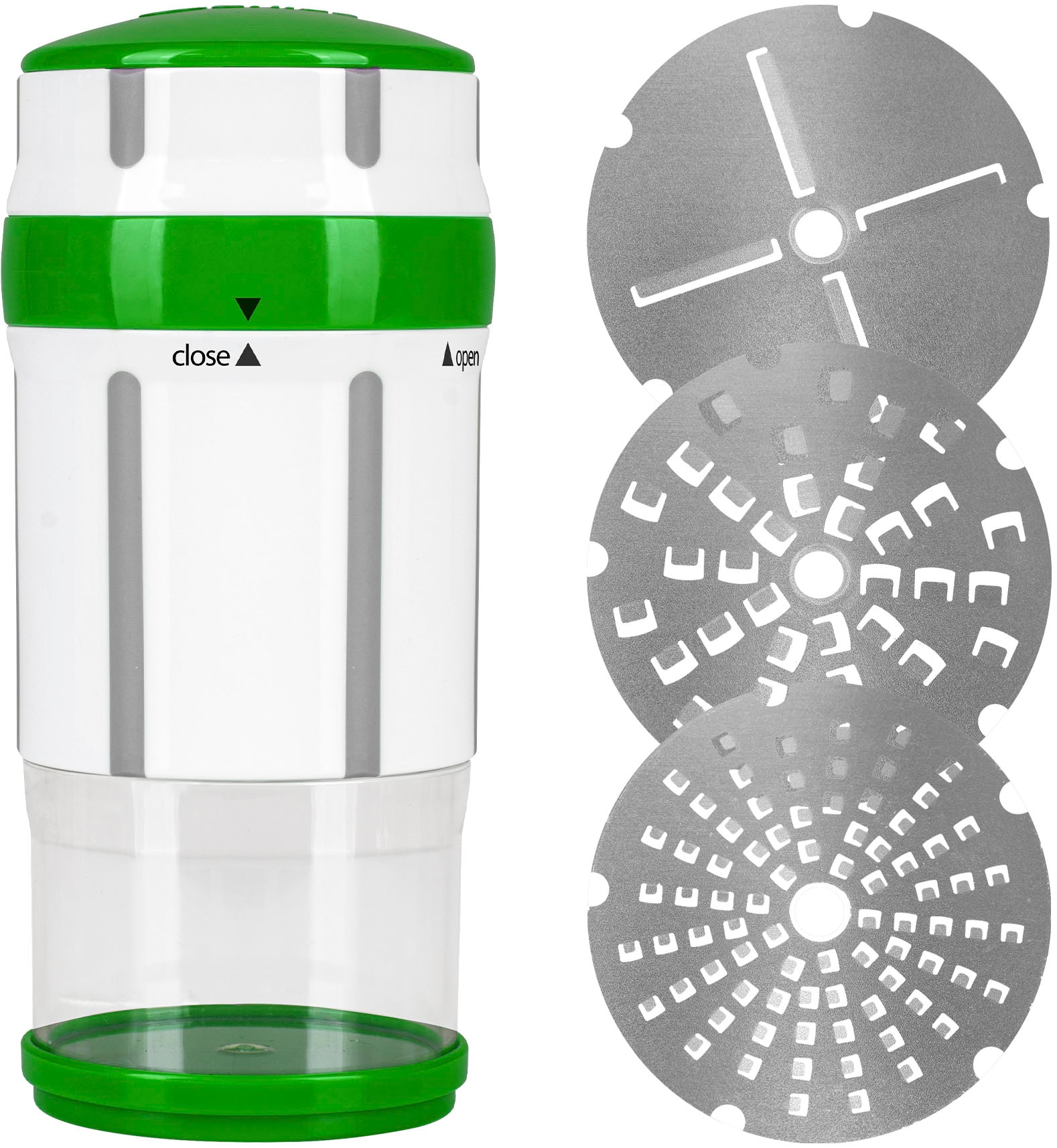 Genius Gemüse-Scheibenschneider »Nicer Dicer Maestro inkl. Knoblauch-Schneider G5, Set 6tlg« Super handlich & immer im Einsatz, wechselbare Einsätze