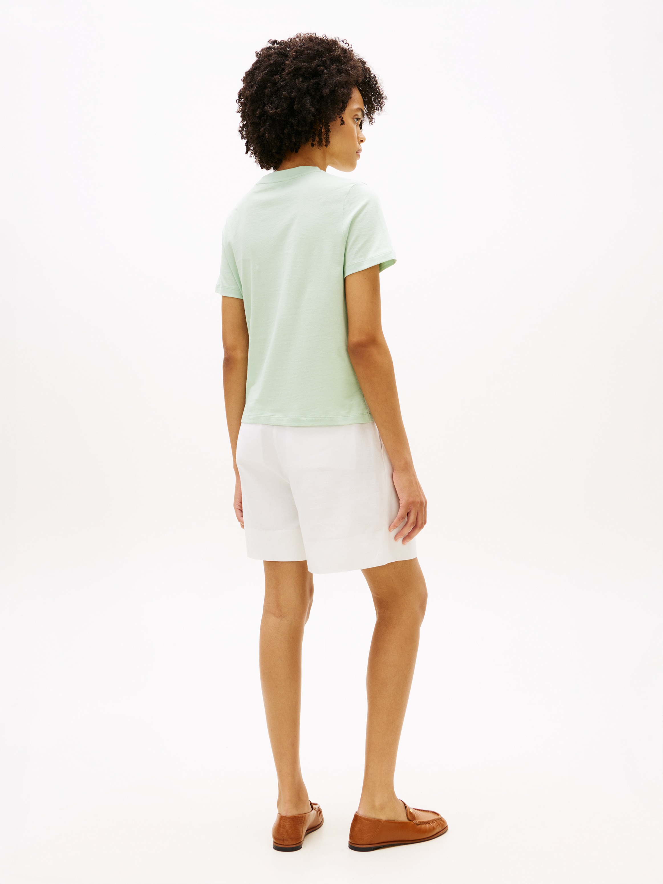 Tommy Hilfiger T-shirt à manches courtes »REG CORP LOGO C-NK SS« Baumwolle