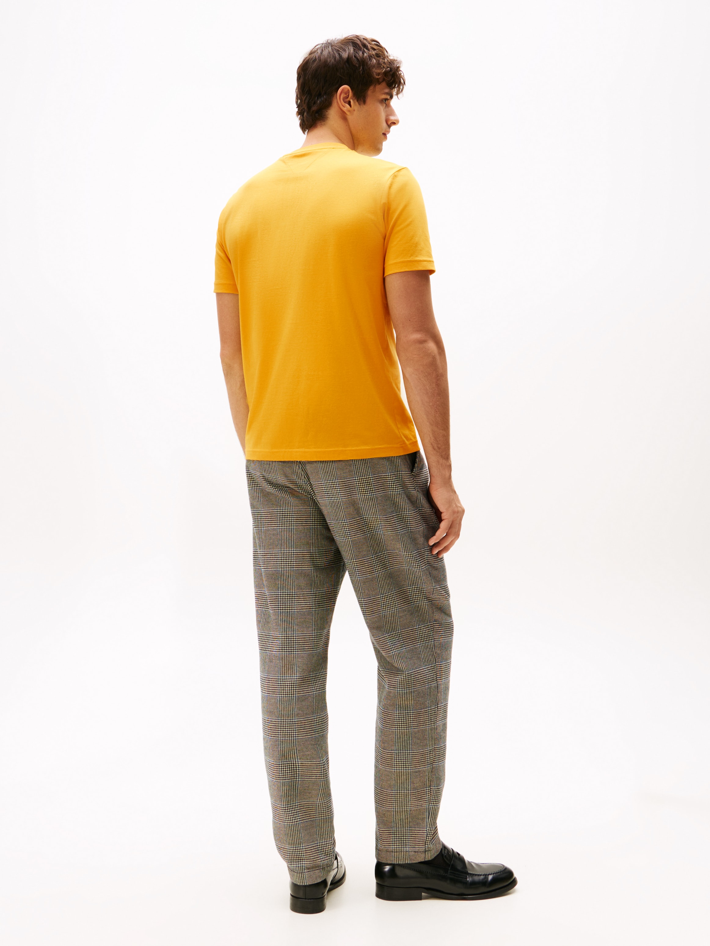 Tommy Hilfiger T-shirt »LINEAR FLAG GRAPHIC« Rundhals, regular fit, Jersey