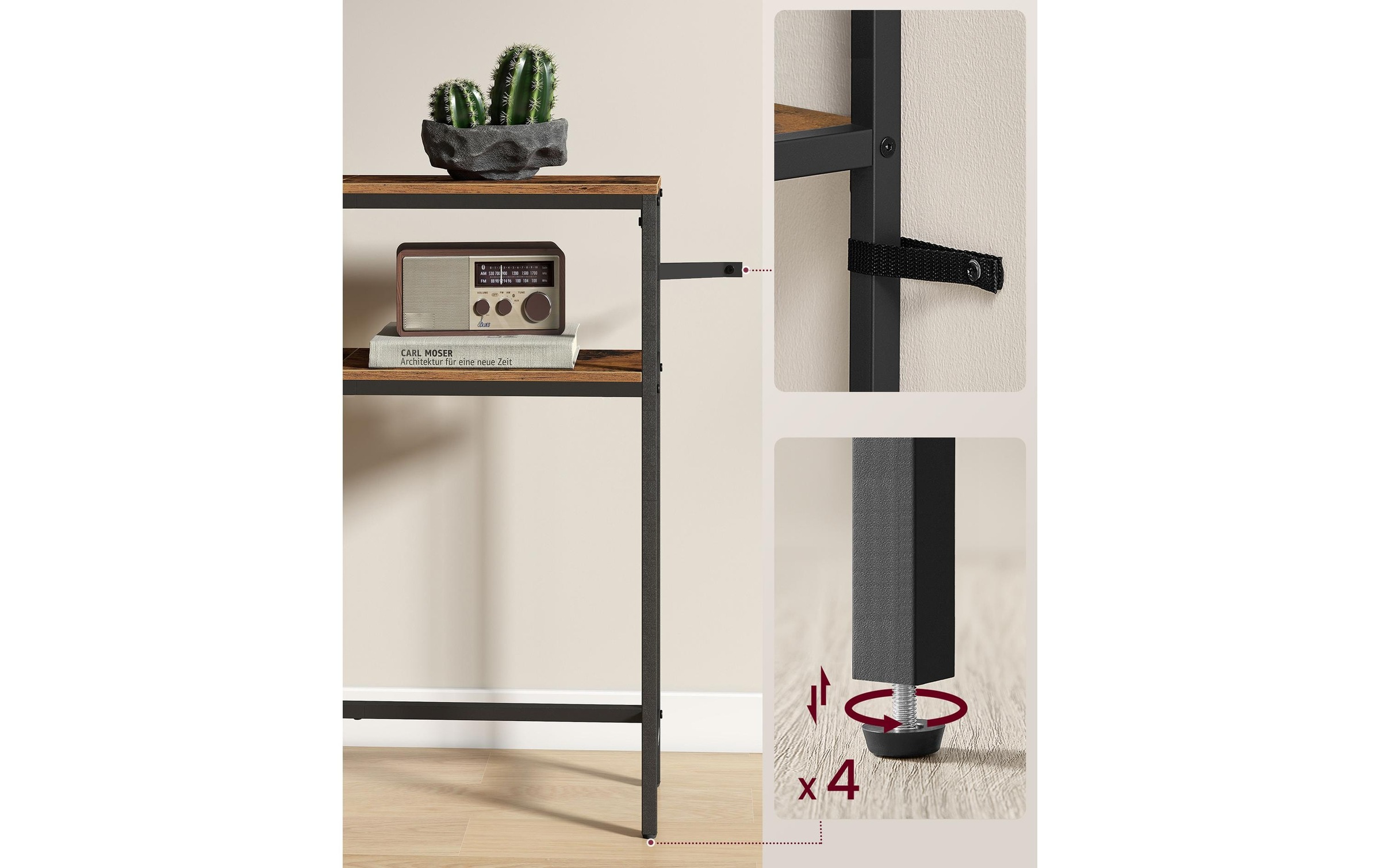 VASAGLE Table console »120 x 80 cm«